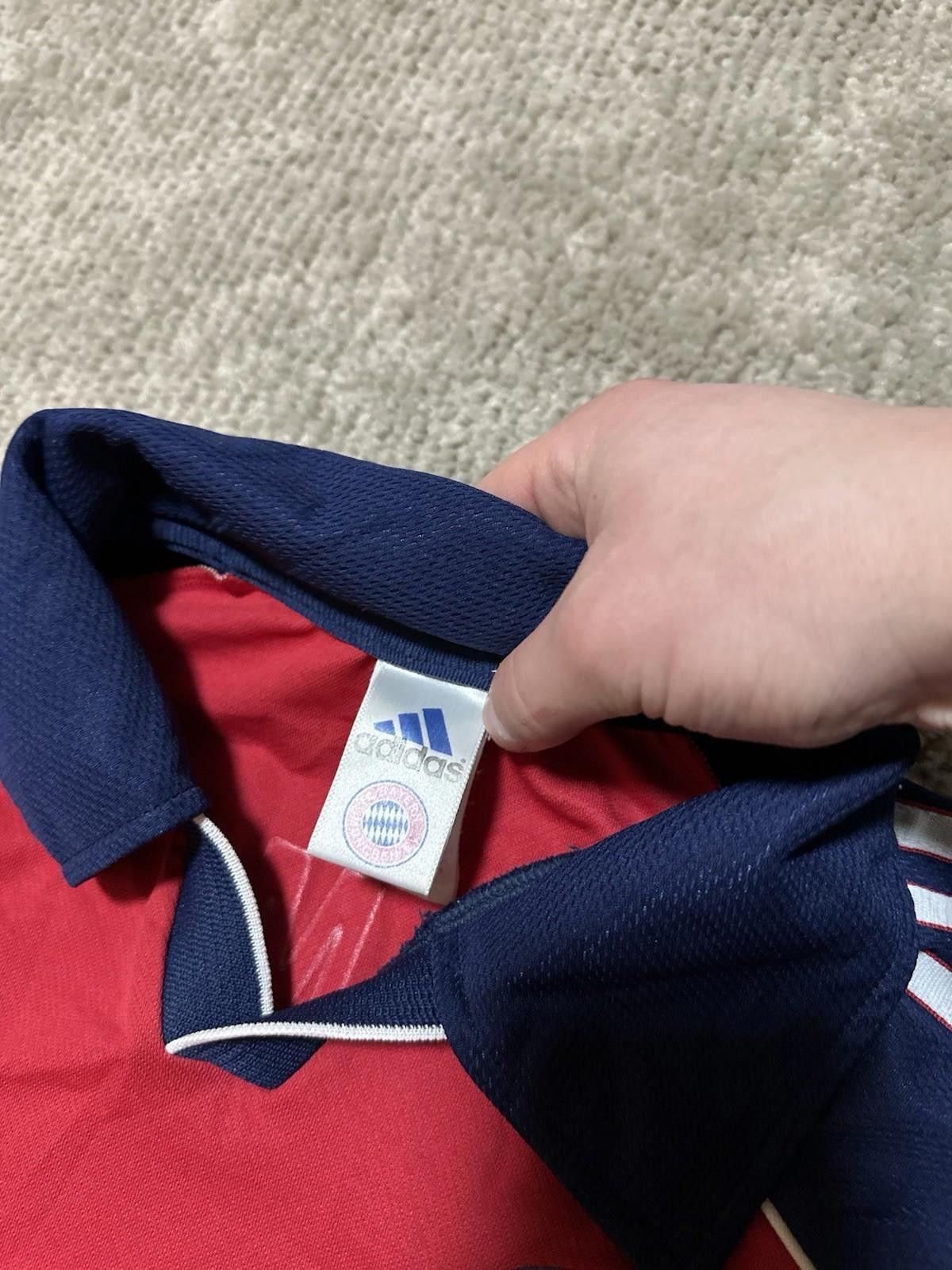Adidas BAYERN MUNCHEN 1999-01 HOME FOOTBALL SHIRT SOCCER JERSEY S Size US S / EU 44-46 / 1 - 4 Thumbnail