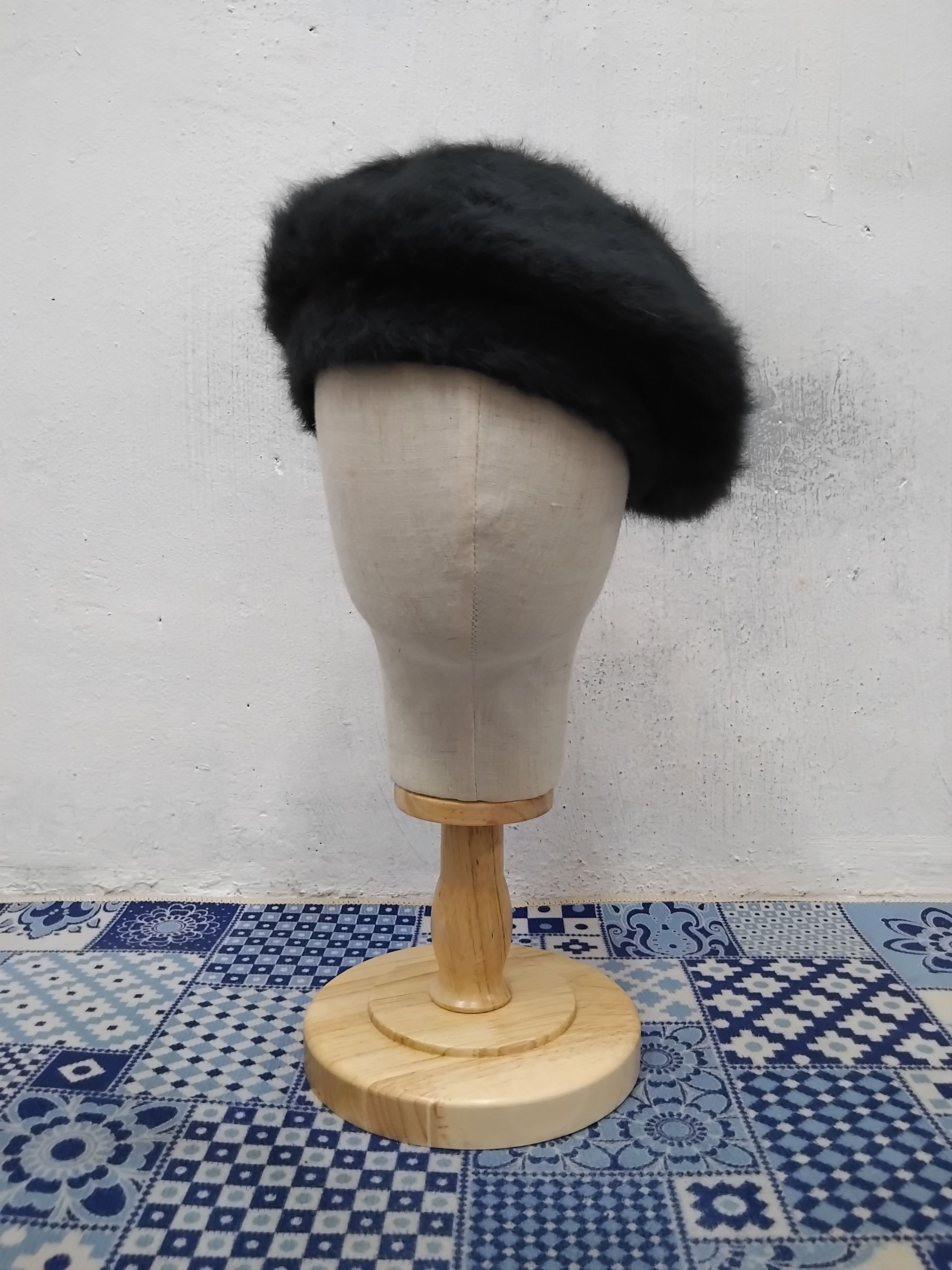 Other 💥2oz Japanese brand fur black hat Size ONE SIZE - 1 Thumbnail