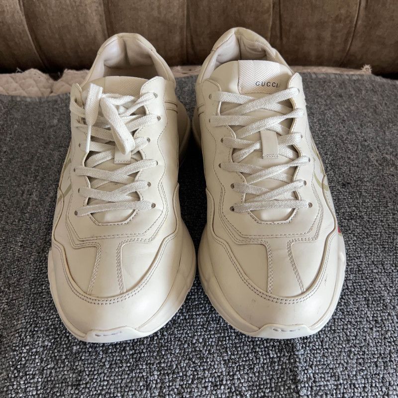 Gucci Gucci Rhyton Logo Low-Top Dad Shoes - Size US 9.5 / EU 42-43 - 6 Thumbnail