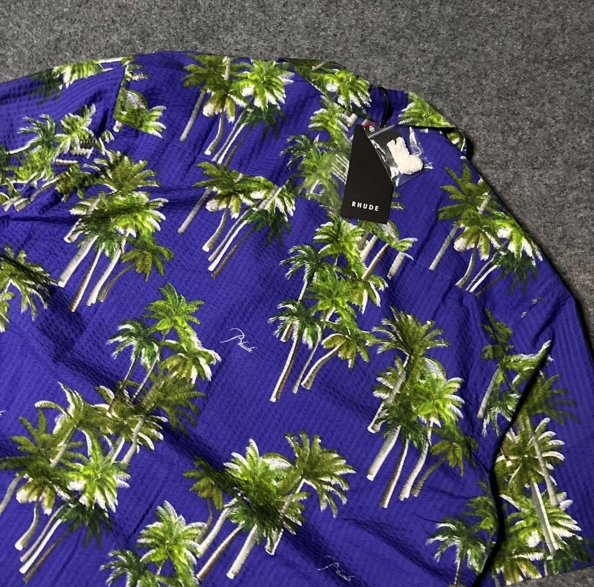 Rhude Rhude palm tree print “green” shirt Size US M / EU 48-50 / 2 - 8 Thumbnail