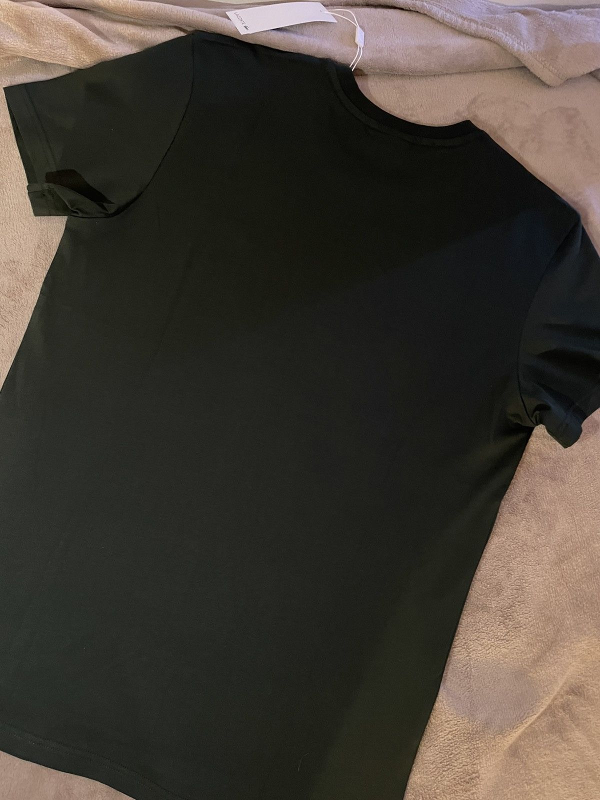 Lacoste T-shirt Lacoste Dark Green Size US L / EU 52-54 / 3 - 5 Thumbnail