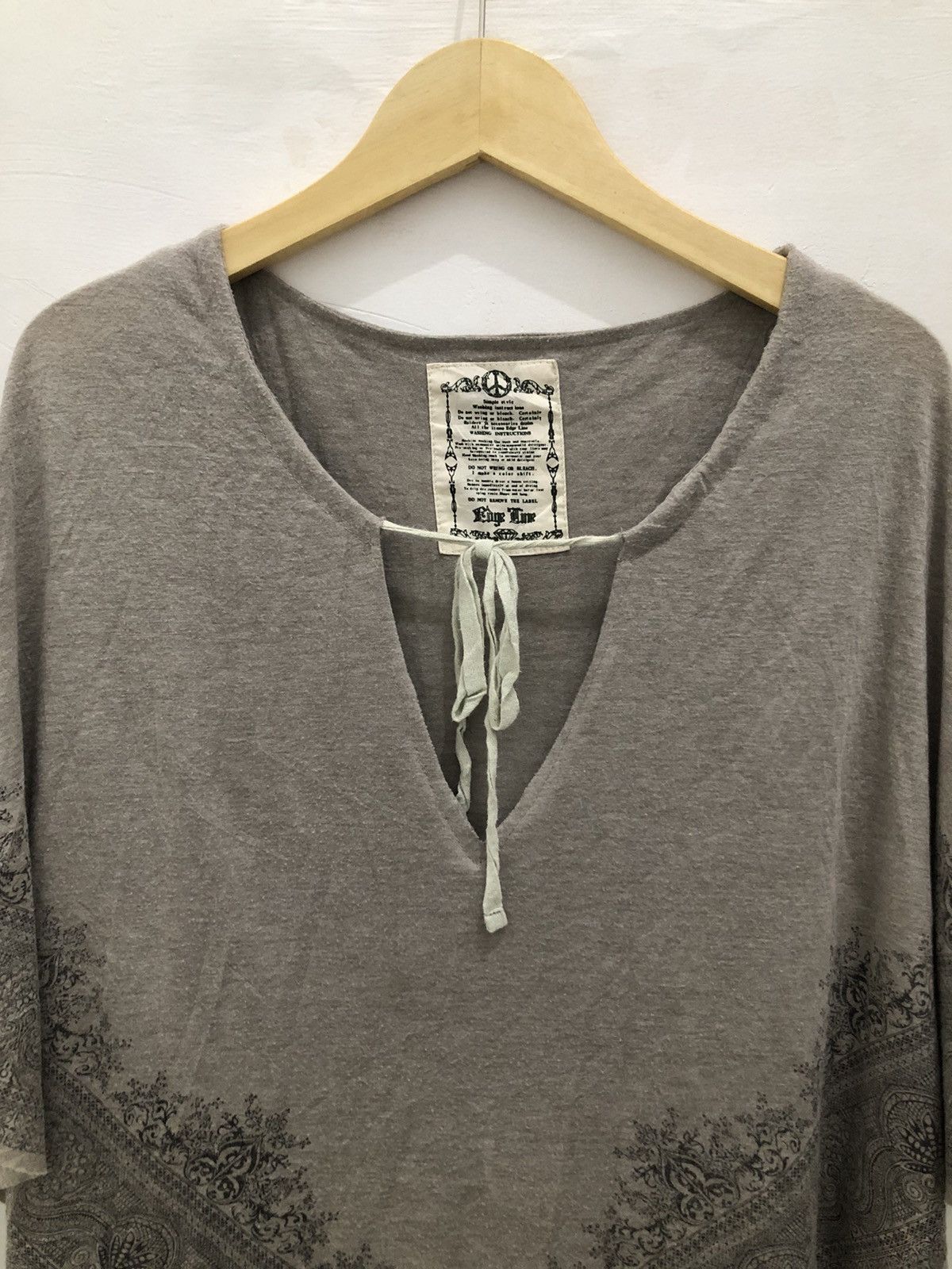 Hysteric Glamour × If Six Was Nine × Le Grande Bleu (L.G.B.) Japanese Brand Edge Line Goa Ifsixwasnine Style Tshirt Size US M / EU 48-50 / 2 - 7 Thumbnail
