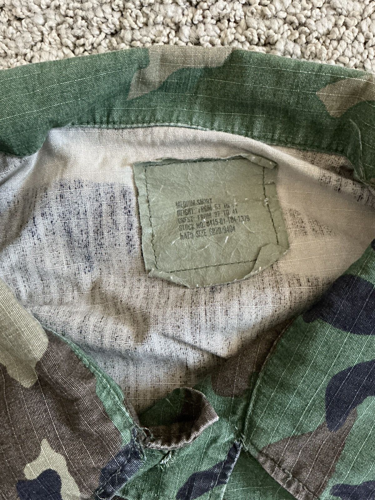 American Apparel × Vintage Vintage Camo American Apparel Army Jacket Size US S / EU 44-46 / 1 - 2 Thumbnail