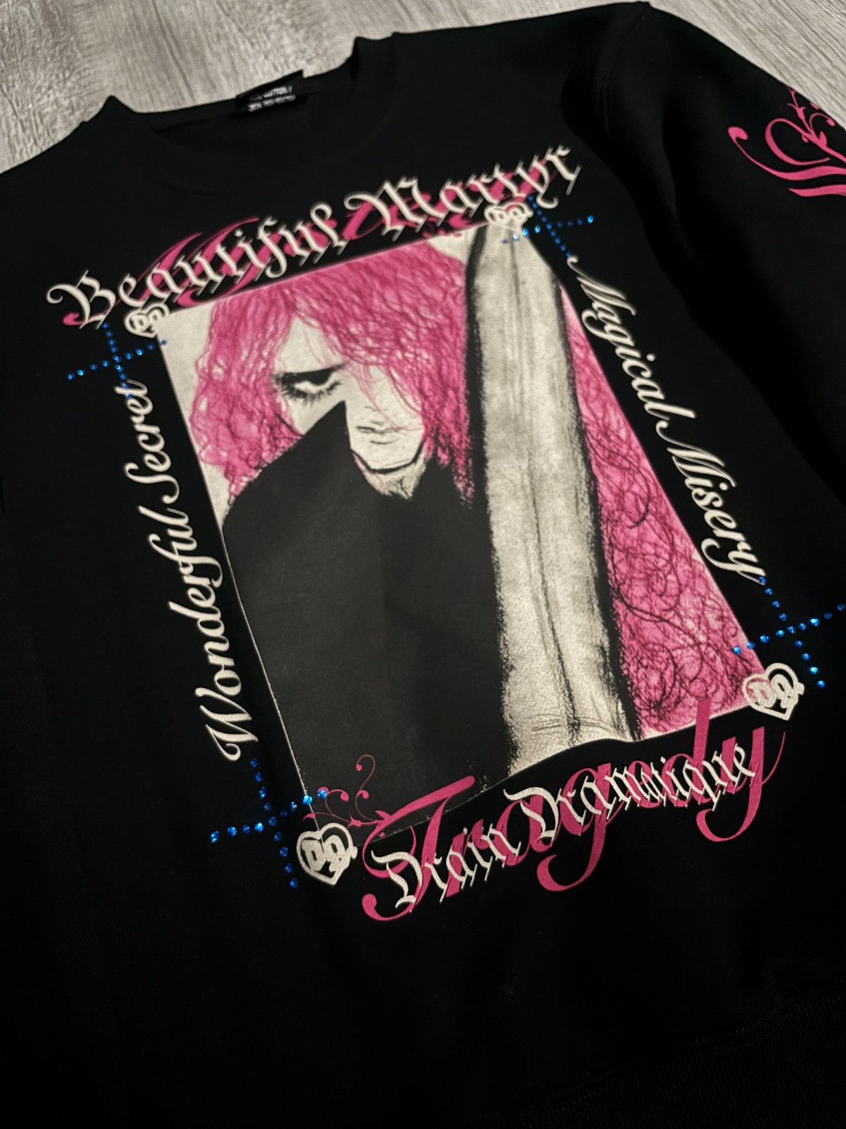 Drain Gang Bladee Beautiful Martyr Tour crewneck Size US L / EU 52-54 / 3 - 2 Thumbnail