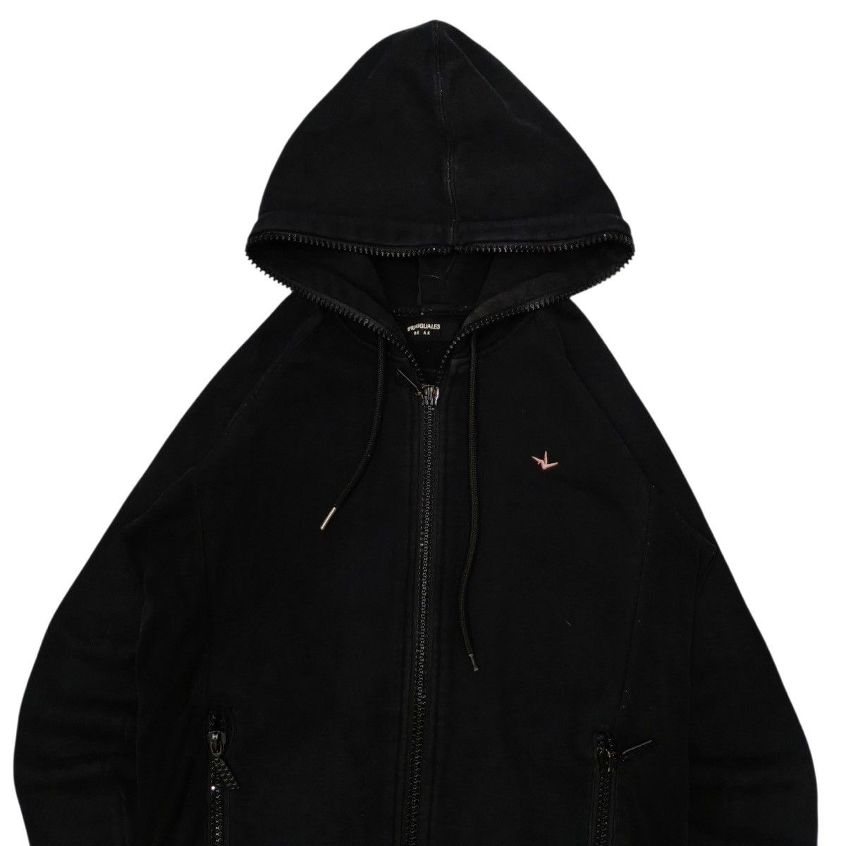 Japanese Brand Japanese 1piu1uguale3 Relax Small Logo Full Zip Hoodie Size US M / EU 48-50 / 2 - 3 Thumbnail