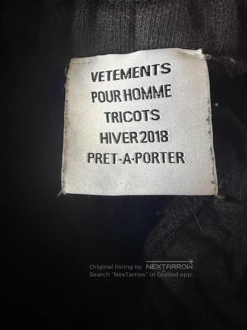 Vetements VETEMENTS size S Original embroidery logo Yankees black wid Size US 27 - 4 Thumbnail