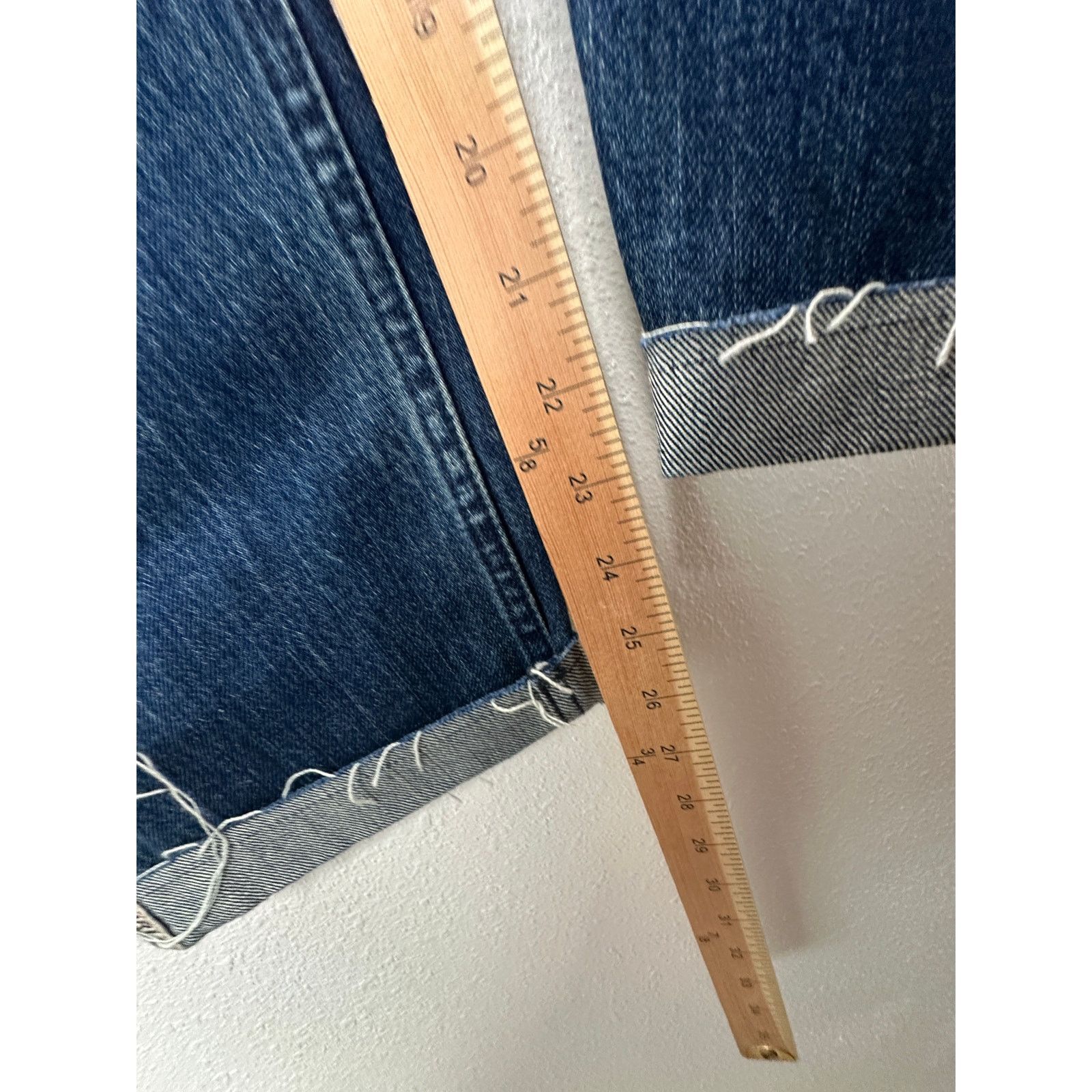 Other NWOT Christian Dior 01 Med Wash Button Boyfriend Jeans 10 Size 32" / US 10 / IT 46 - 16 Thumbnail