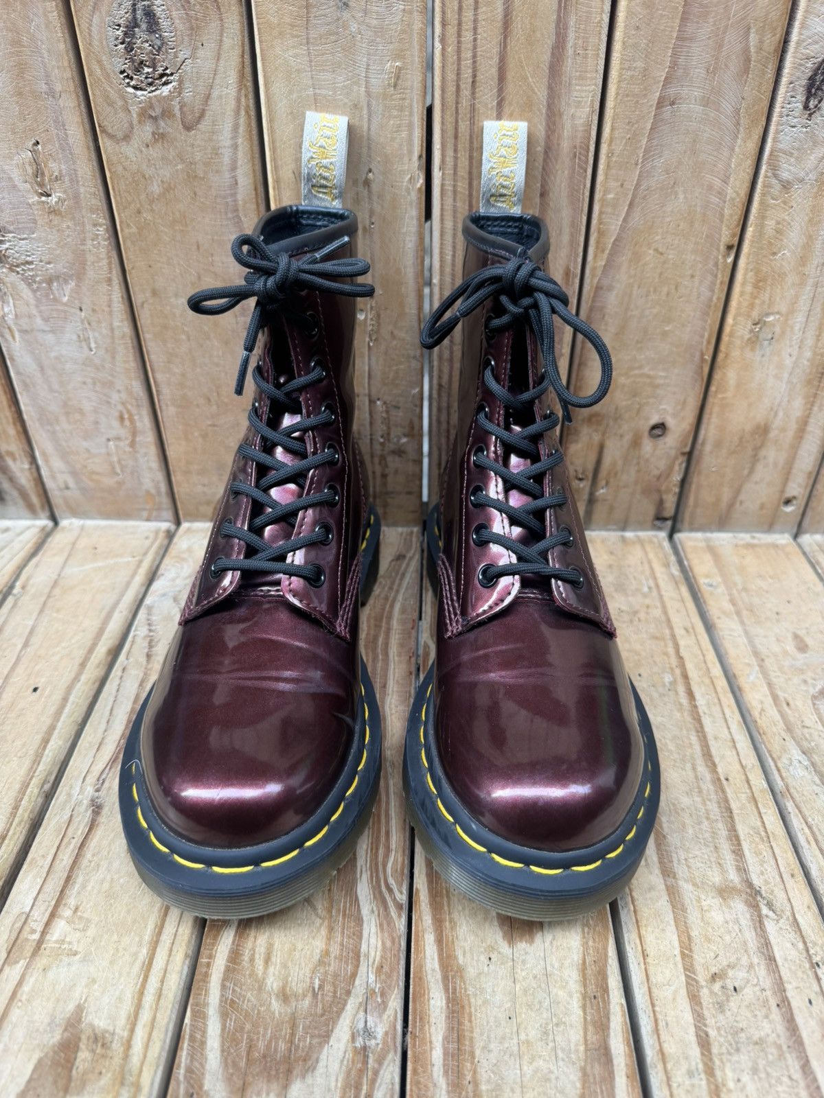 Dr. Martens Dr.Martens 1460 vegan chrome women Lace up Boots US 6 UK 4 Size US 7 / IT 37 - 4 Thumbnail