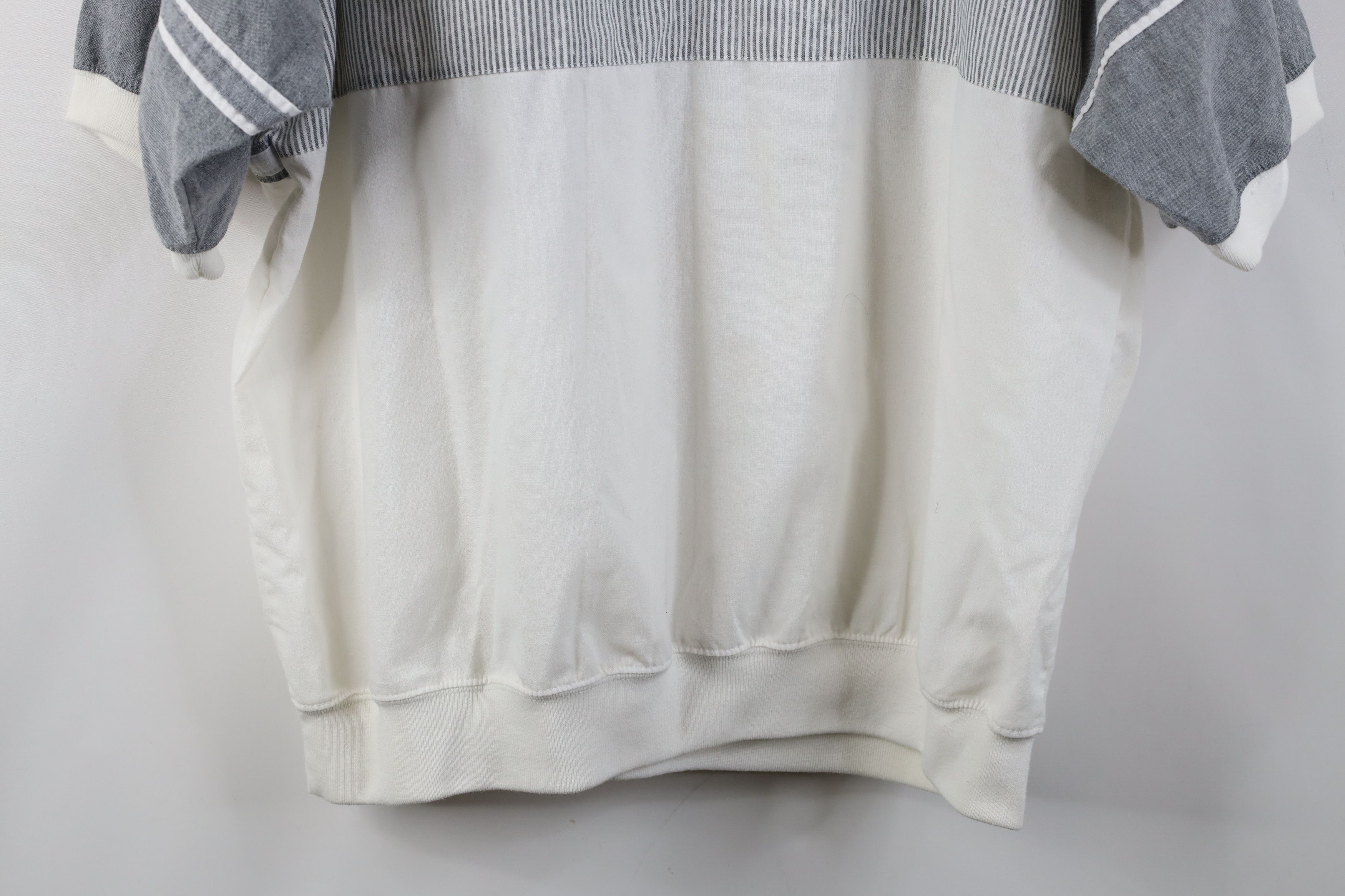Vintage Vintage 90s Streetwear Block Pullover Polo Shirt Mafia Mob Size US XL / EU 56 / 4 - 11 Thumbnail