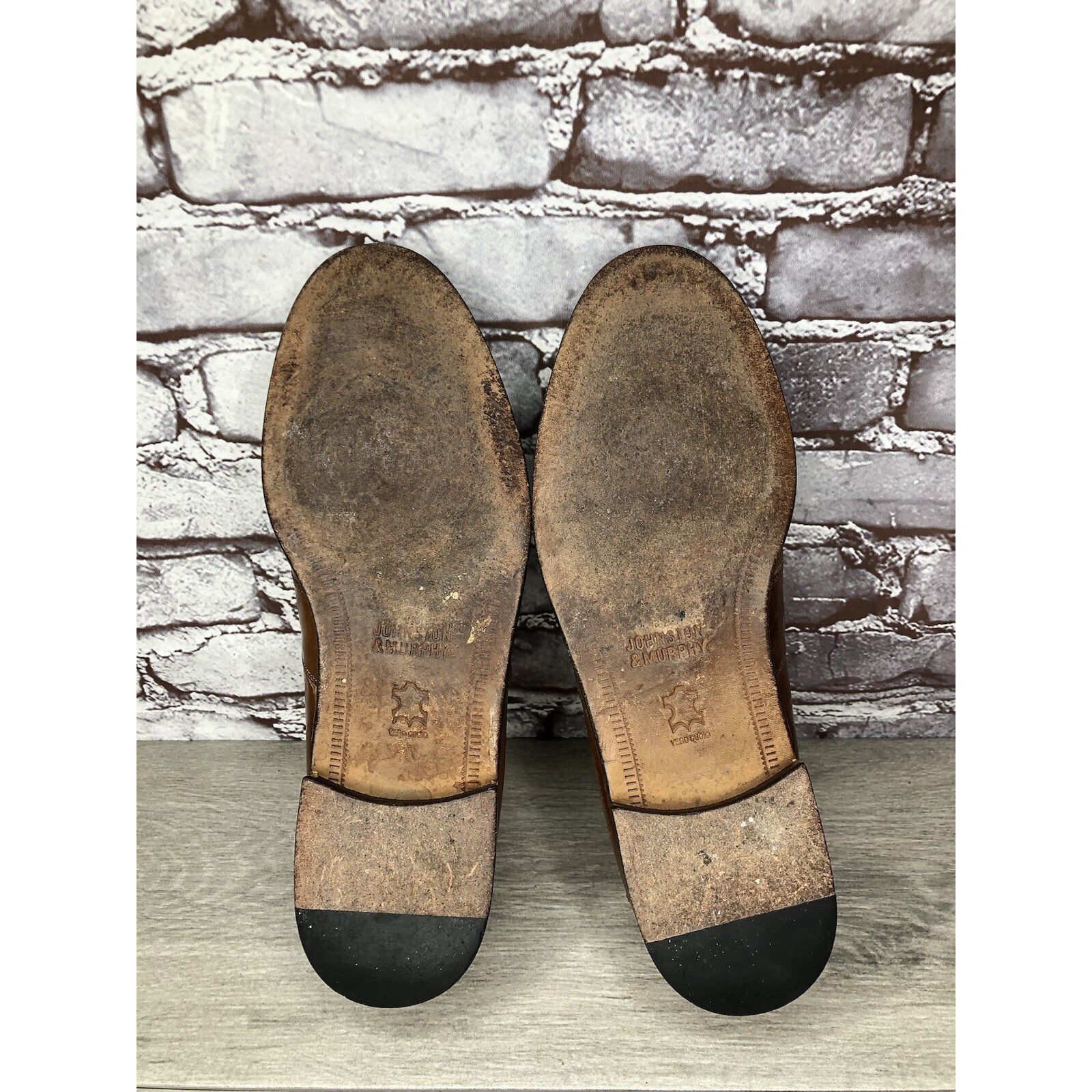 Johnston & Murphy Johnston & Murphy Brown Leather Tassel Loafers Dress Shoes M Size US 11 / EU 44 - 19 Thumbnail