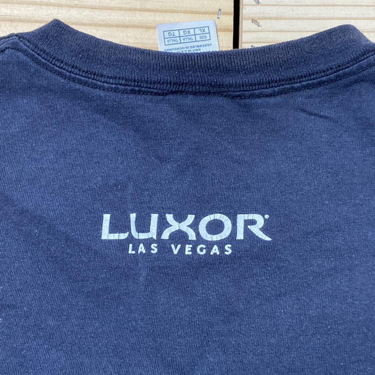 Delta Vintage Luxor Casino Faded Black Gambling Tee Size XL Size US XL / EU 56 / 4 - 4 Thumbnail