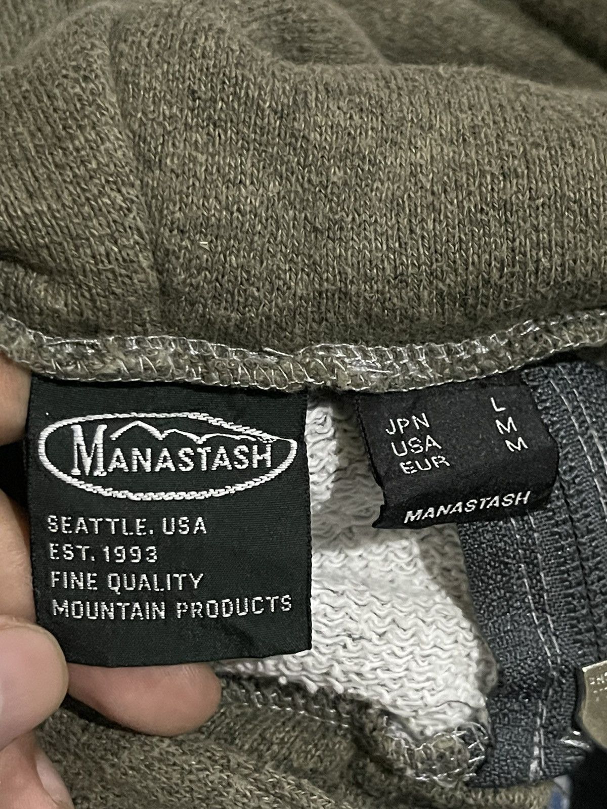 Manastash MANASTASH PURE HEMP HOODIE Size US M / EU 48-50 / 2 - 4 Thumbnail