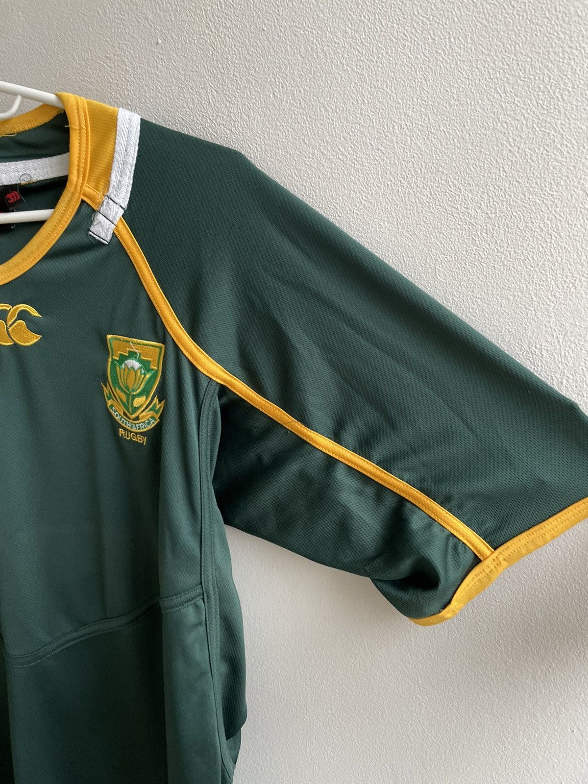 Canterbury of New Zealand South Africa Rugby Jersey 2011 World Cup Union Canterbury Size US XXL / EU 58 / 5 - 4 Thumbnail