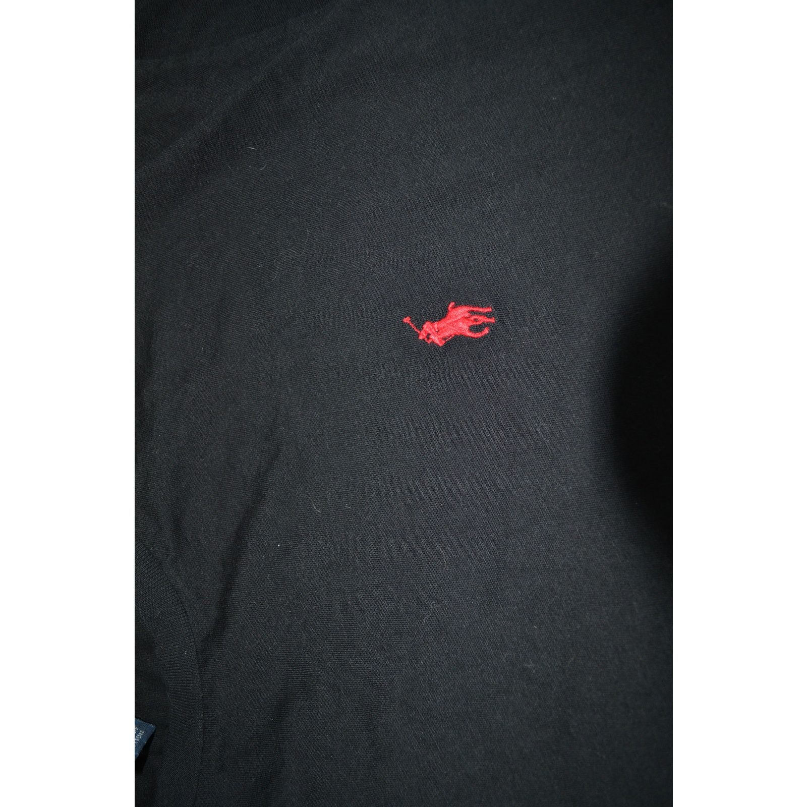 Polo Ralph Lauren Polo Ralph Lauren Basic Black Cotton T Shirt Size XL Size US XL / EU 56 / 4 - 2 Thumbnail