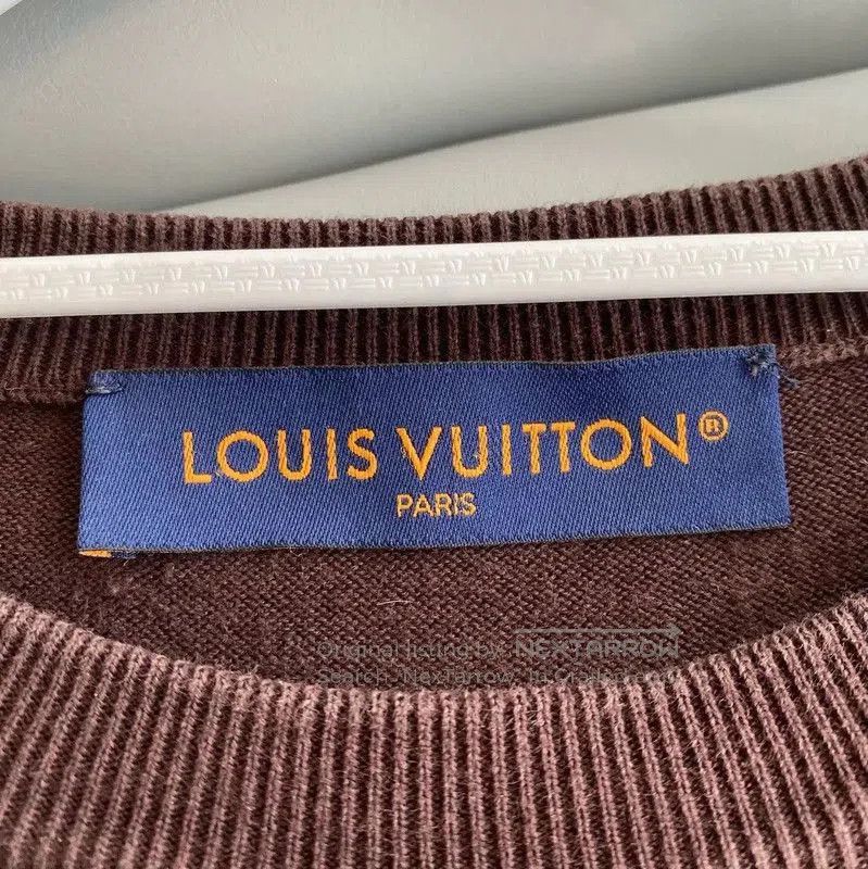 Louis Vuitton Louis Vuitton Brown Cotton Men's T. Size US XL / EU 56 / 4 - 3 Thumbnail