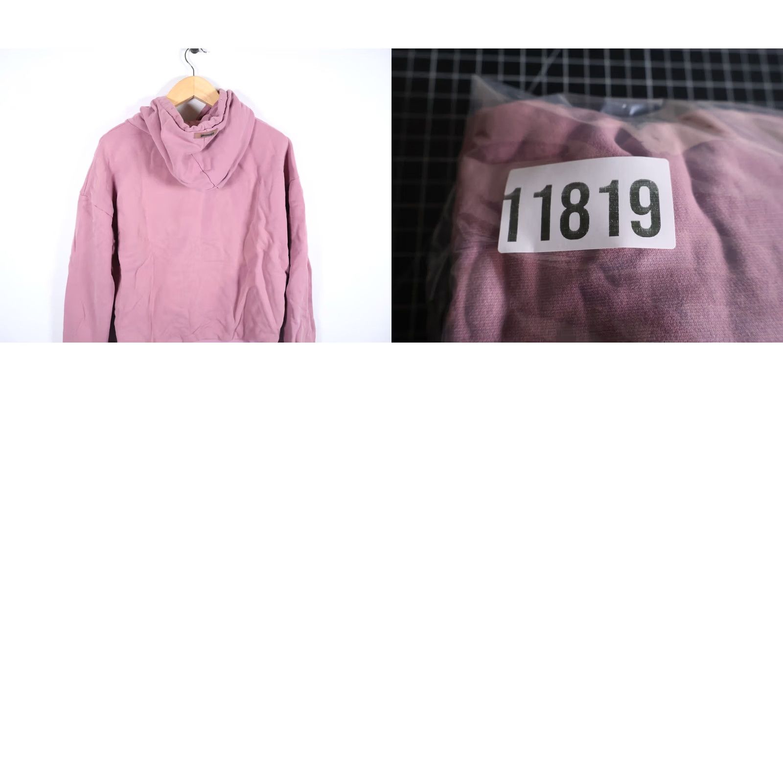 YoungLA Young LA French Terry Hoodie Mens Large Mauve Purple Drawstring Sweatshirt - Vintage Condition Size US L / EU 52-54 / 3 - 10 Thumbnail