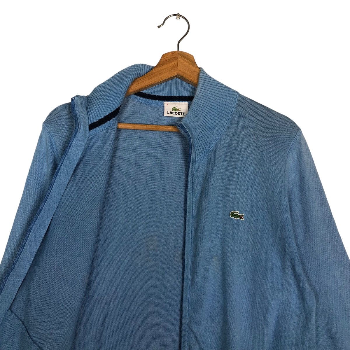 Japanese Brand 🔥90’s Streetwear Zipper Jacket Lacoste Japan Made Size US M / EU 48-50 / 2 - 9 Thumbnail