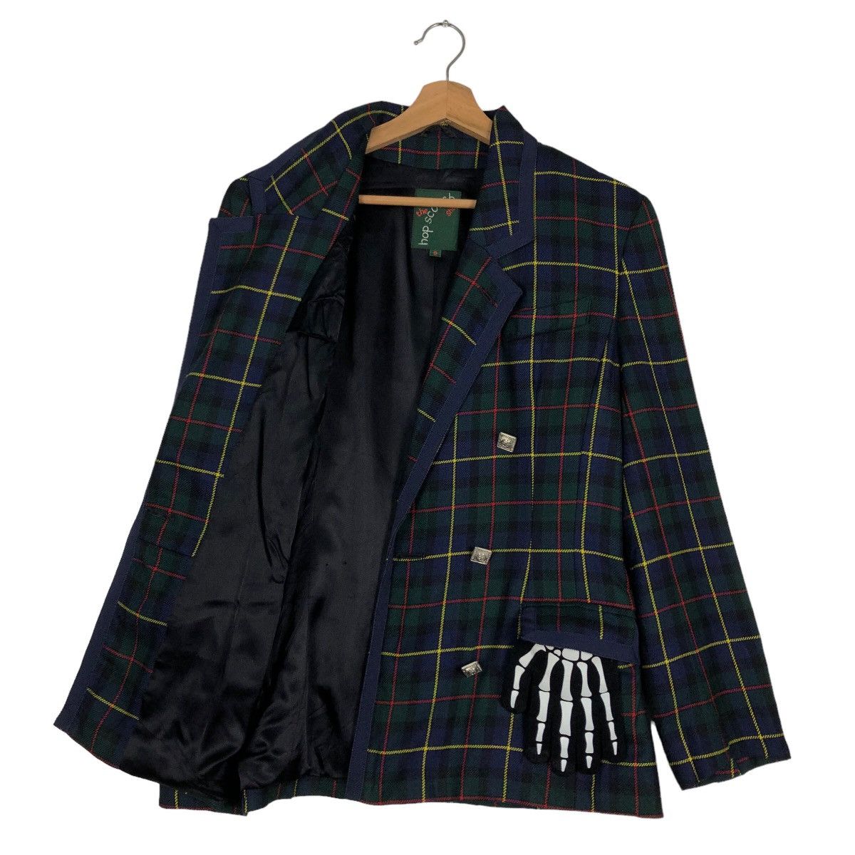 Hysteric Glamour 🔥Rare Tartan Design Jacket The Hop Scotch Japan Made Size US M / EU 48-50 / 2 - 9 Thumbnail