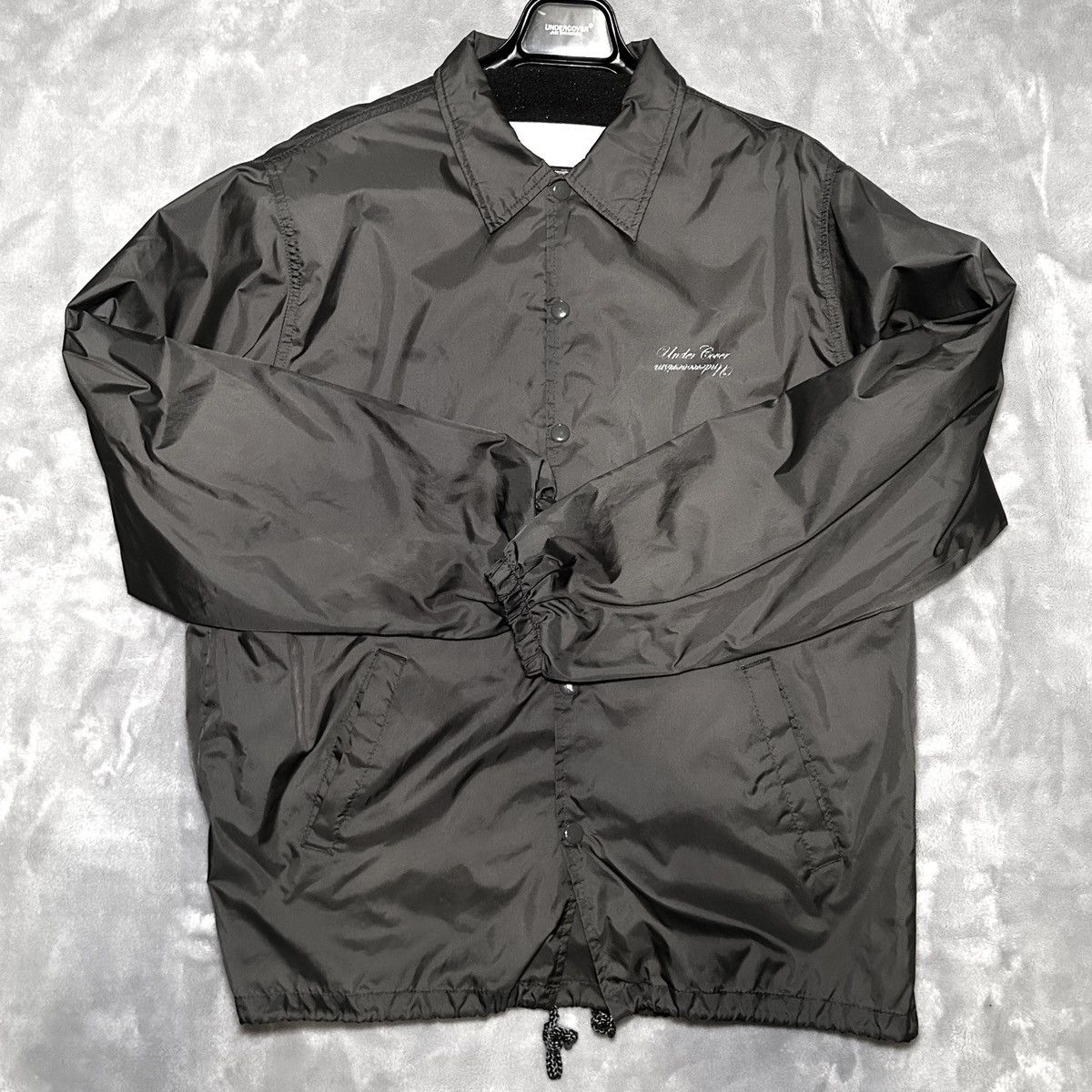 Undercover U Logo Nylon Coach Jacket (Gray) Size US M / EU 48-50 / 2 - 2 Thumbnail