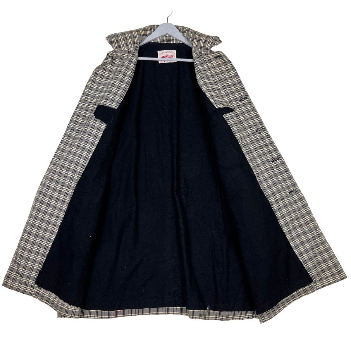 Issey Miyake 🔥 SUPER HAKKA JAPAN SPORTS PARADISE CHECK COAT Size US M / EU 48-50 / 2 - 12 Thumbnail