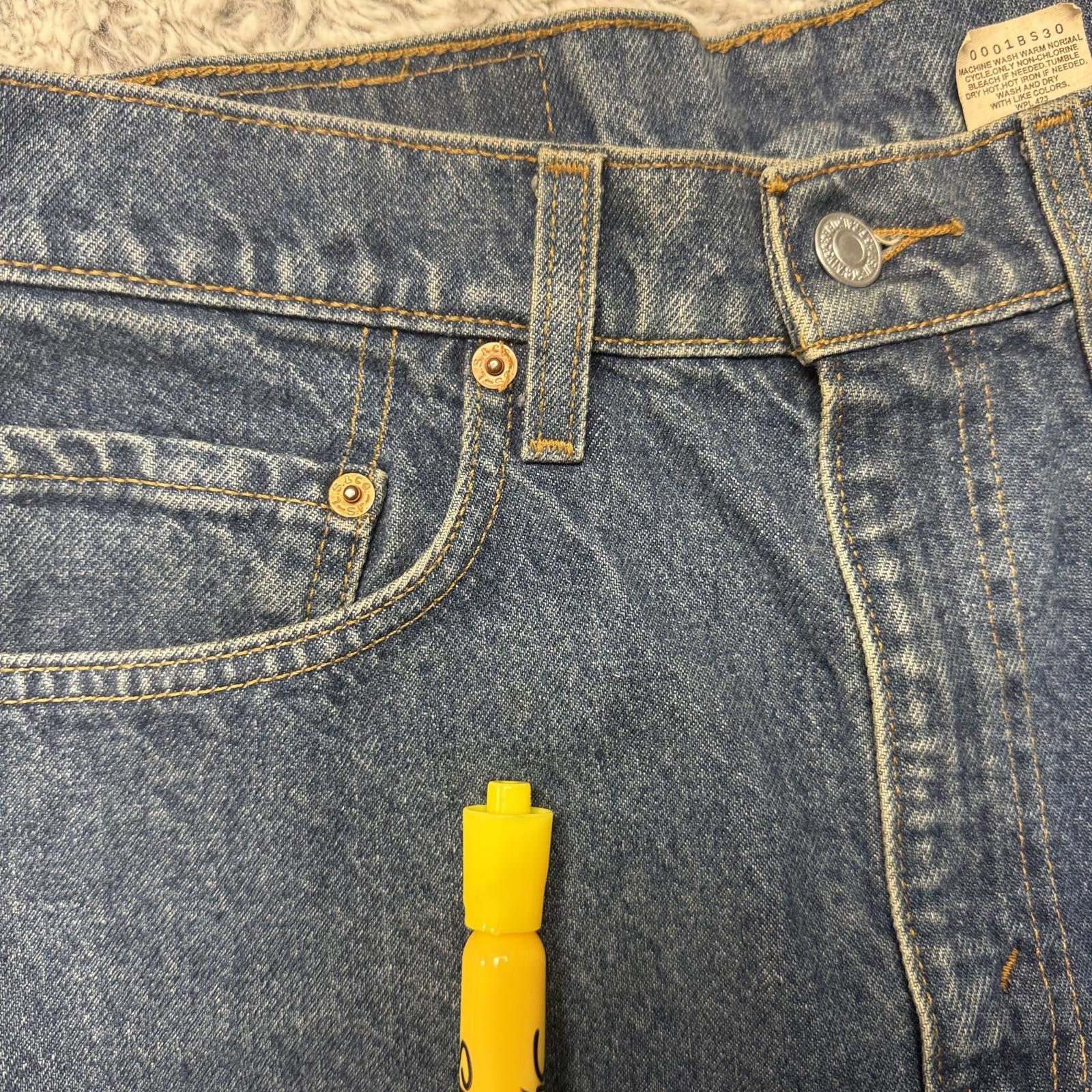 Other Levi’s Regular Fit Straight Leg Blue Denim Jeans Size US 30 / EU 46 - 7 Thumbnail
