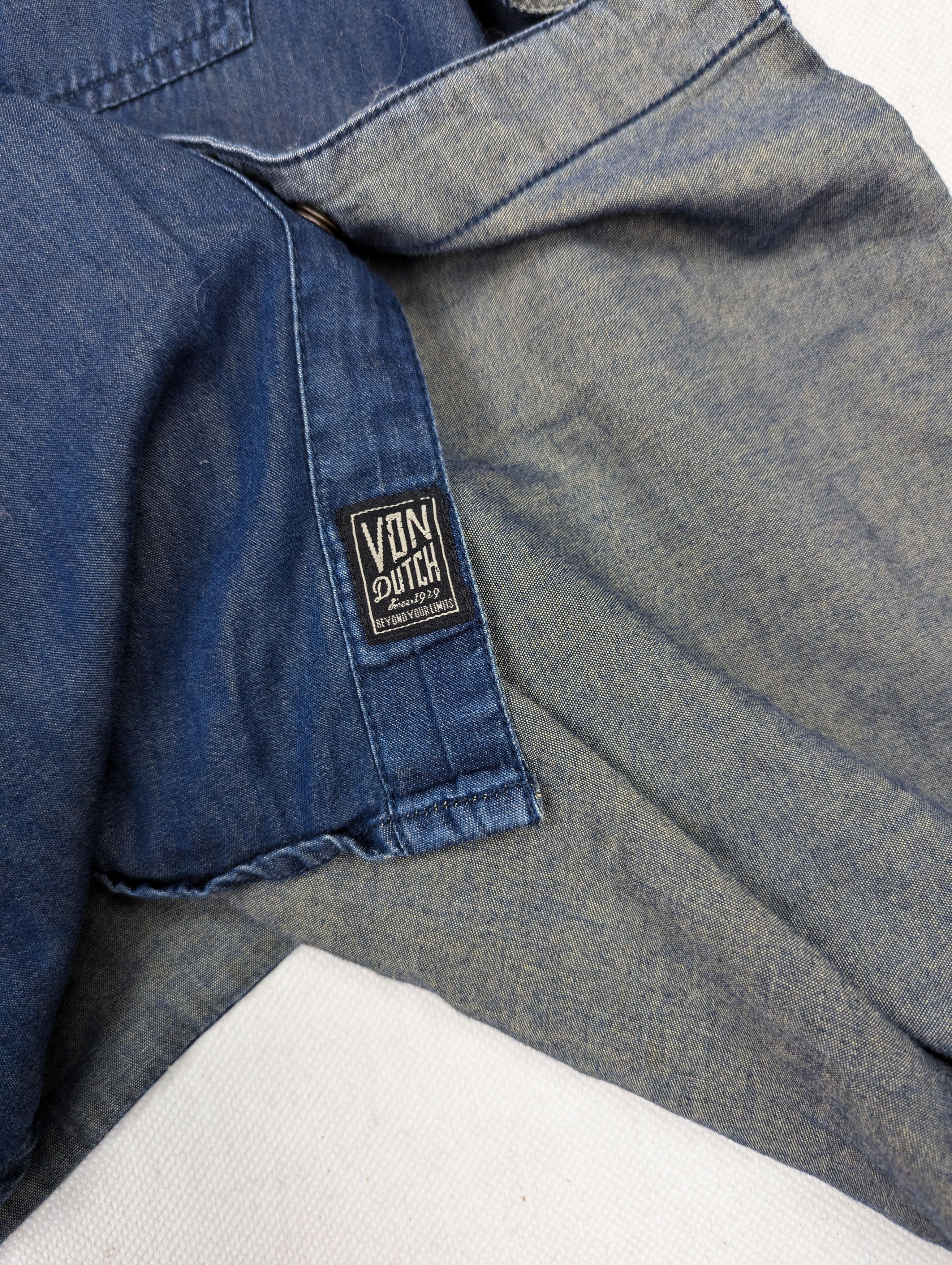 Von Dutch Von Dutch blue shirt L Size US L / EU 52-54 / 3 - 4 Thumbnail