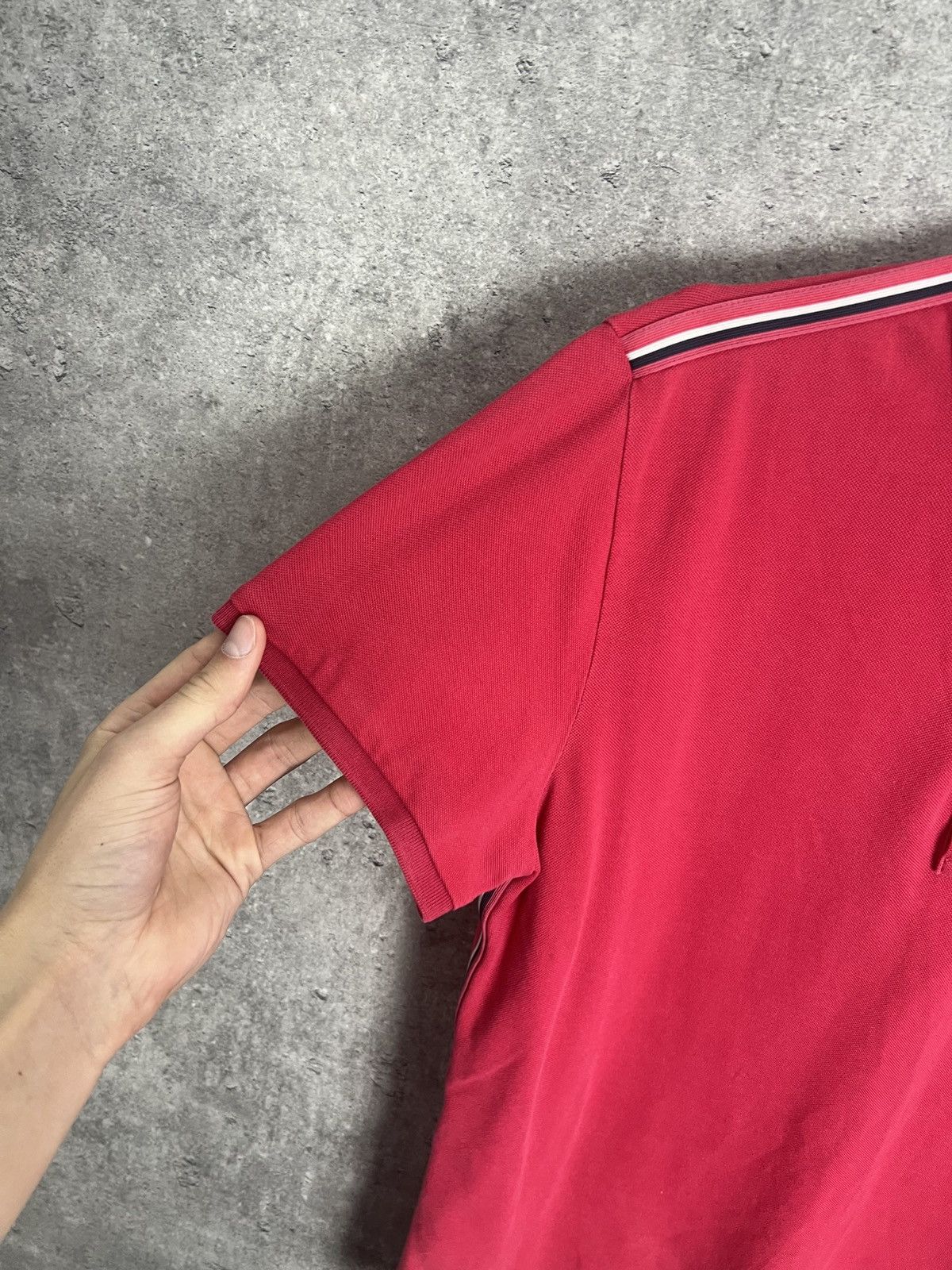 Moncler Moncler Polo T-Shirt Size US L / EU 52-54 / 3 - 3 Thumbnail