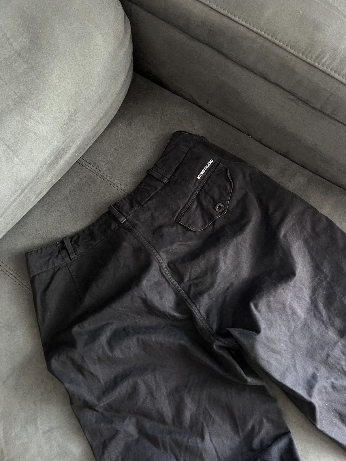 Stone Island × Vintage Stone island casual pants Size US 31 - 3 Thumbnail