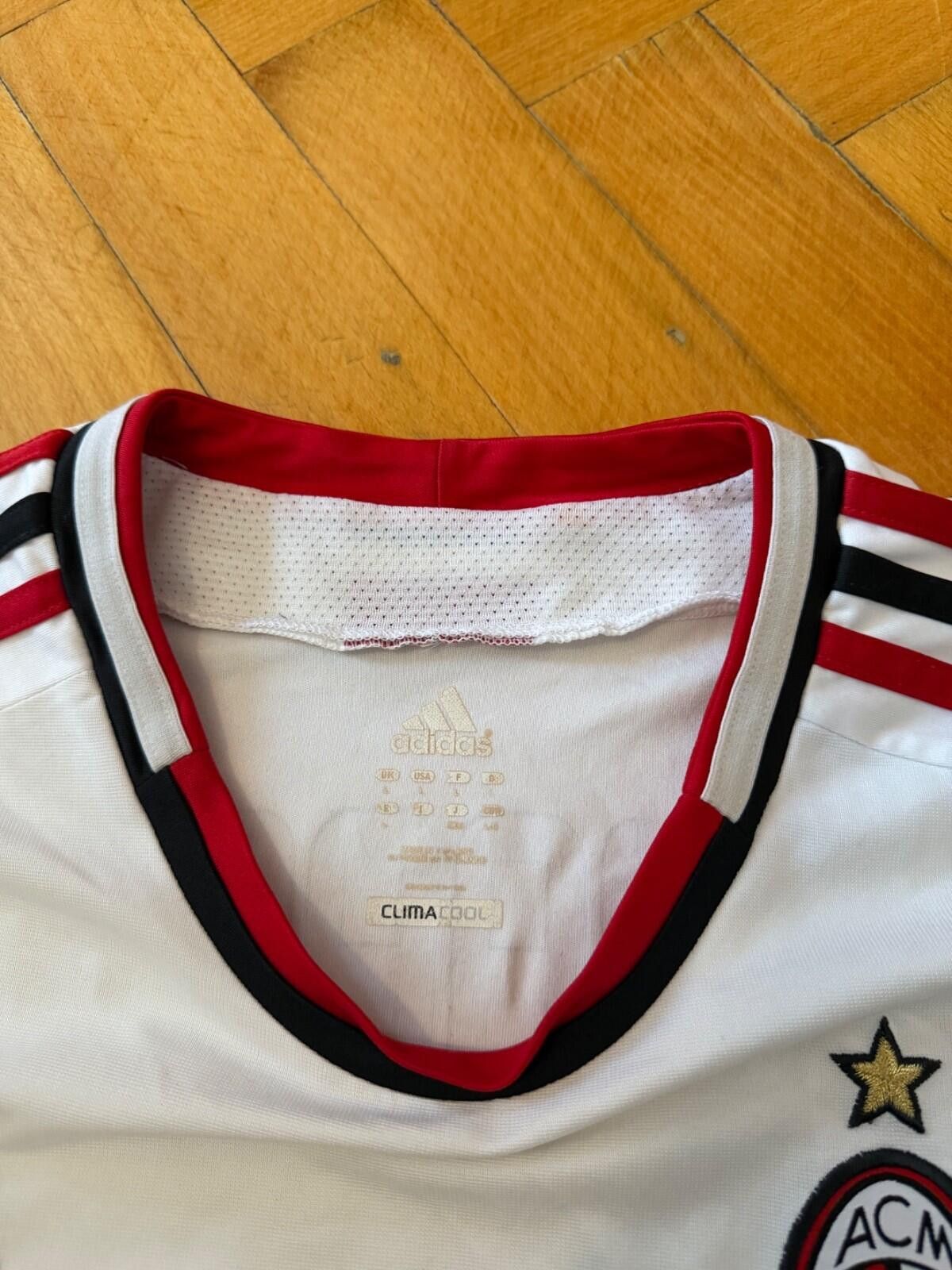 Adidas 2012-13 AC Milan Away Shirt Jersey (L) EL Shaarawy #92 Size US L / EU 52-54 / 3 - 5 Thumbnail
