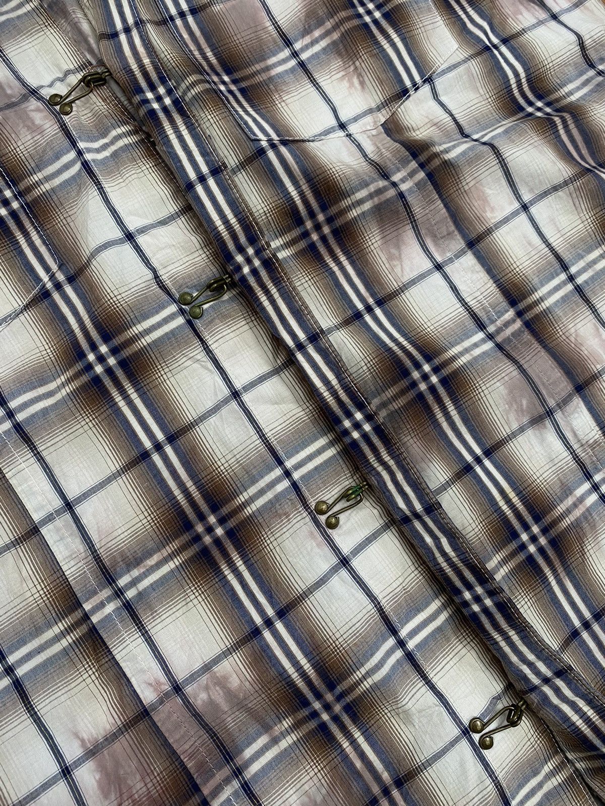 If Six Was Nine Four Valley dyed plaid shirt Size US L / EU 52-54 / 3 - 5 Thumbnail