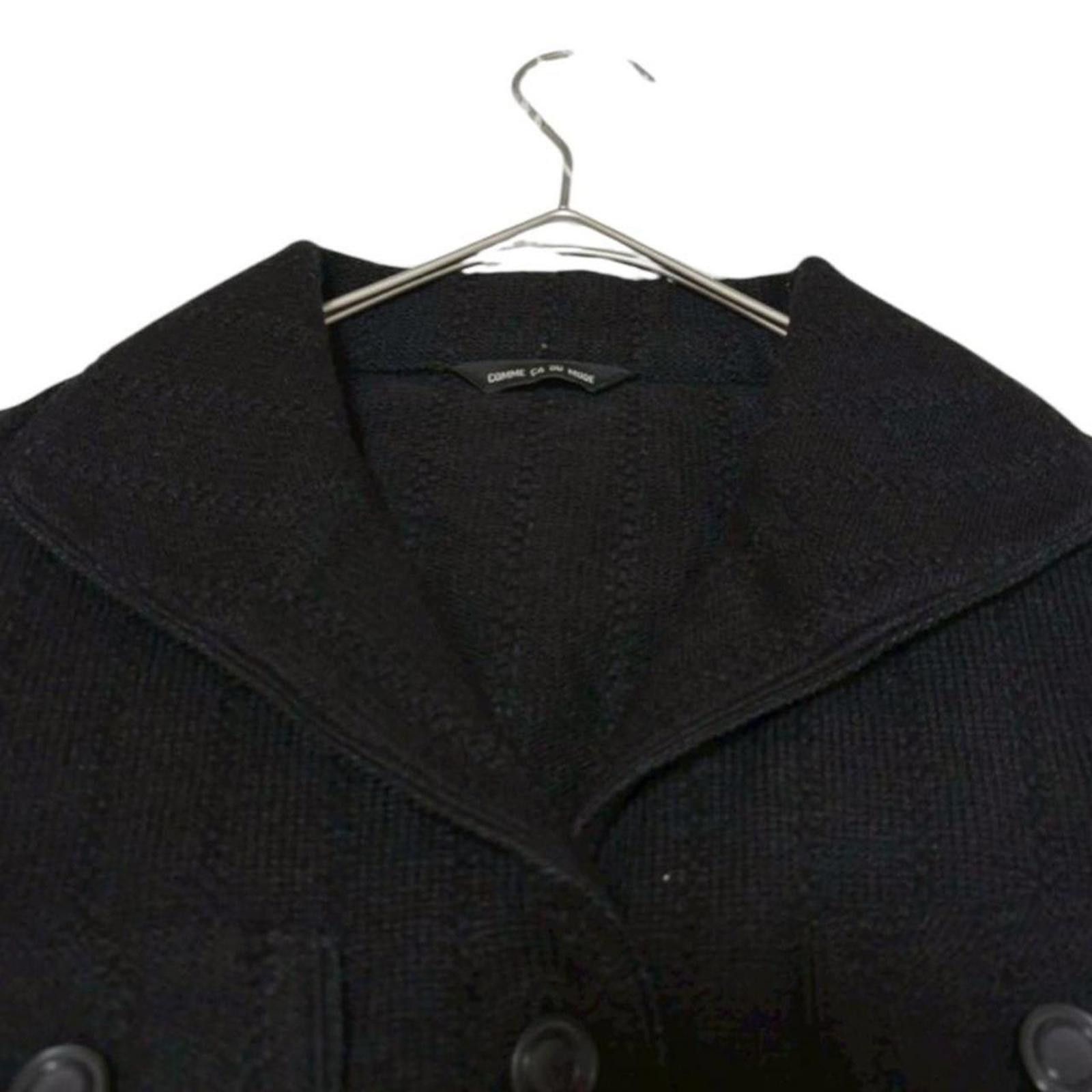 Other Comme ca du mode grunge 2000s style black wool jacket Size XS / US 0-2 / IT 36-38 - 2 Thumbnail