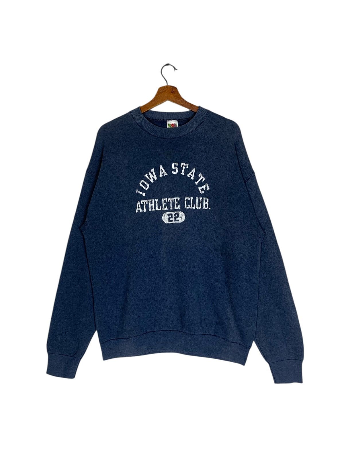 Fruit Of The Loom Vintage Fruit Of The Loom Iowa State SportWear Sweatshirt Size US L / EU 52-54 / 3 - 1 Thumbnail