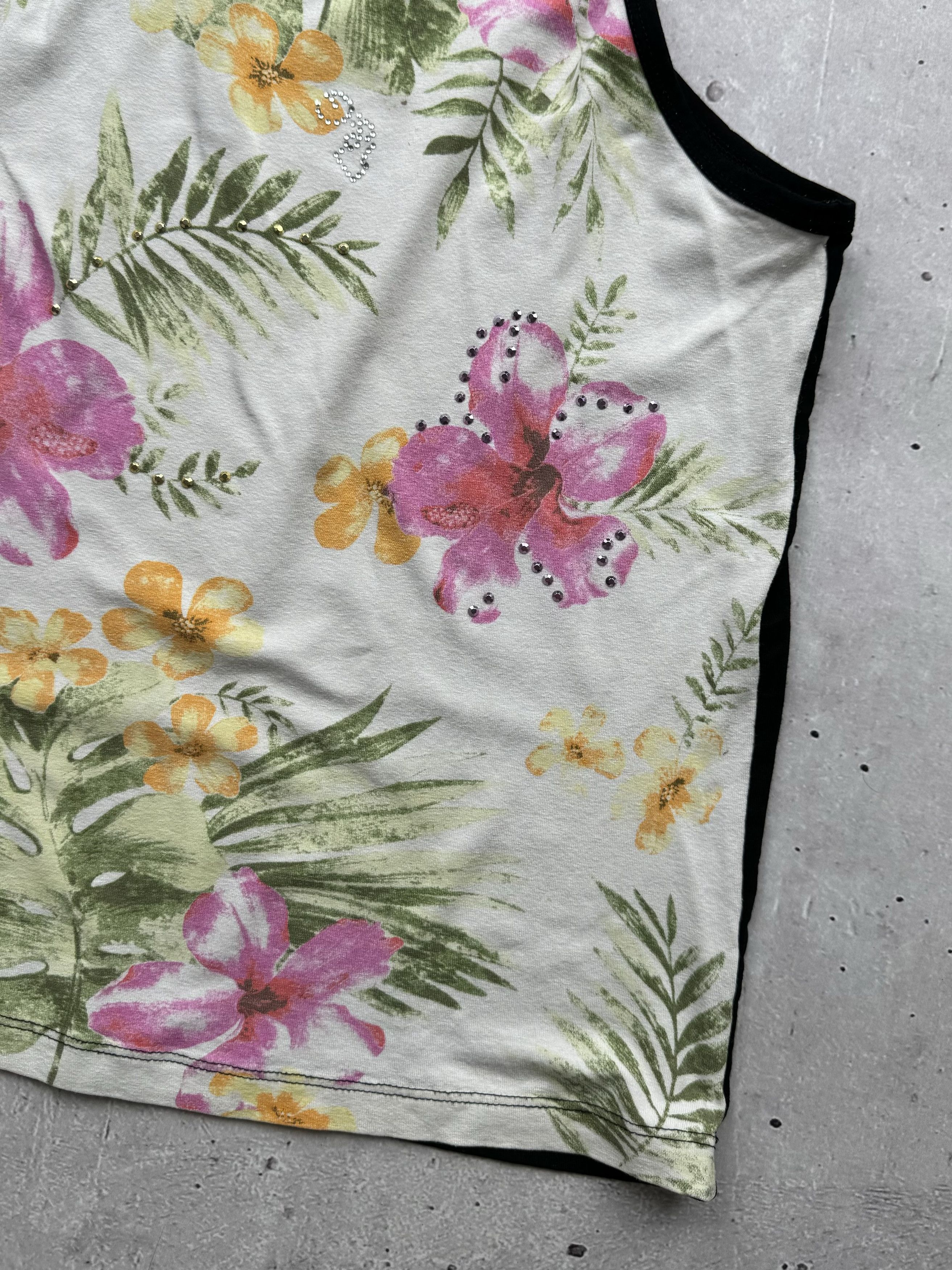 Vintage Dolce & Gabbana Vintage Printed Tank Top Size M / US 6-8 / IT 42-44 - 3 Thumbnail