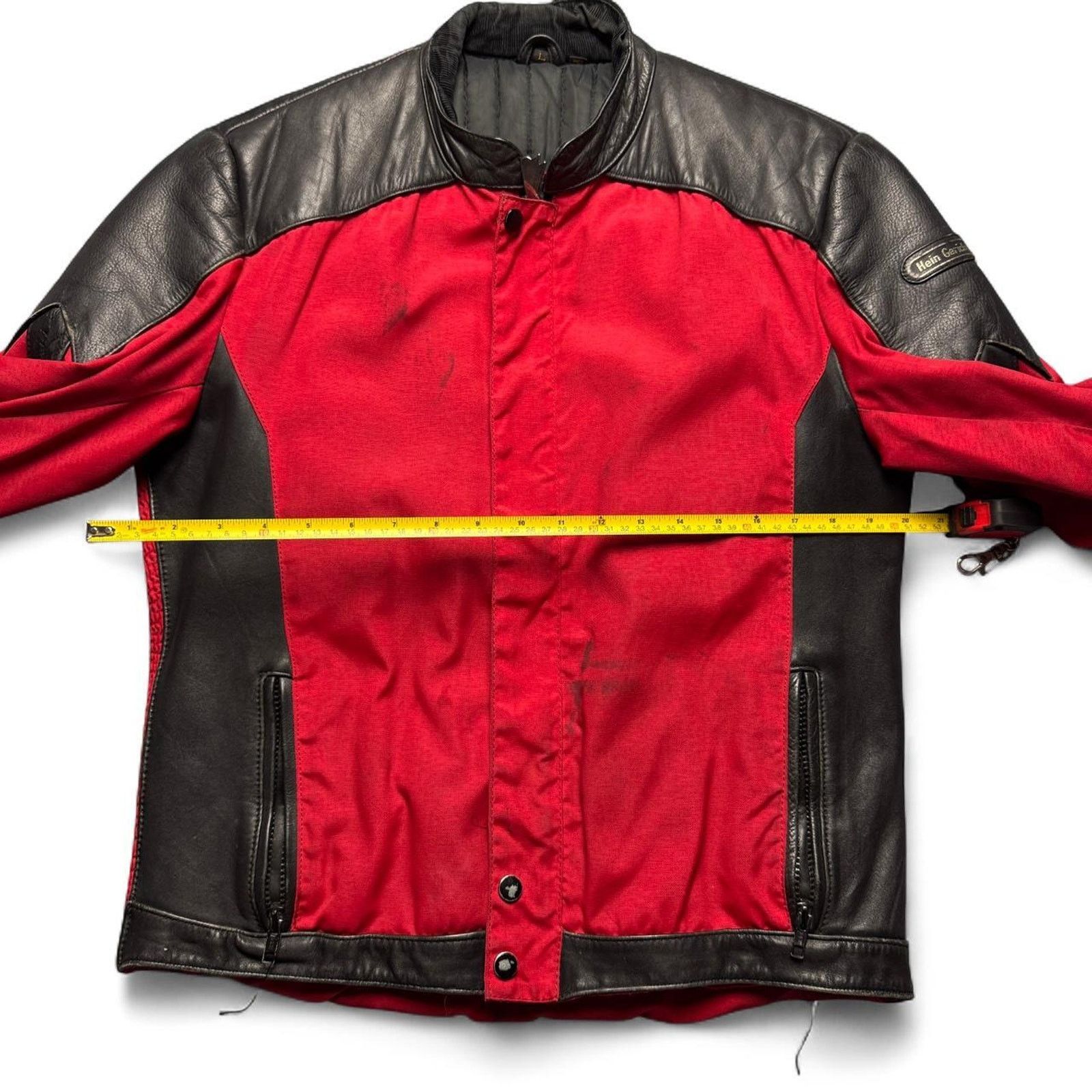 Hein Gericke Red and black vintage leather Size US L / EU 52-54 / 3 - 5 Thumbnail