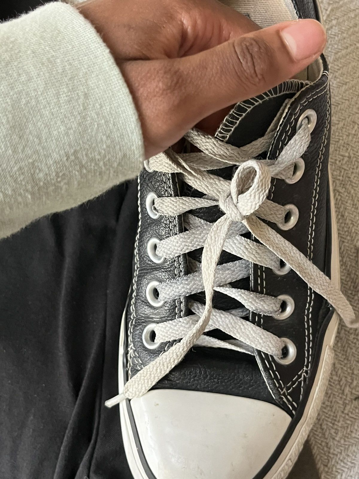 Converse Black Converse Size US 7 / EU 40 - 2 Thumbnail