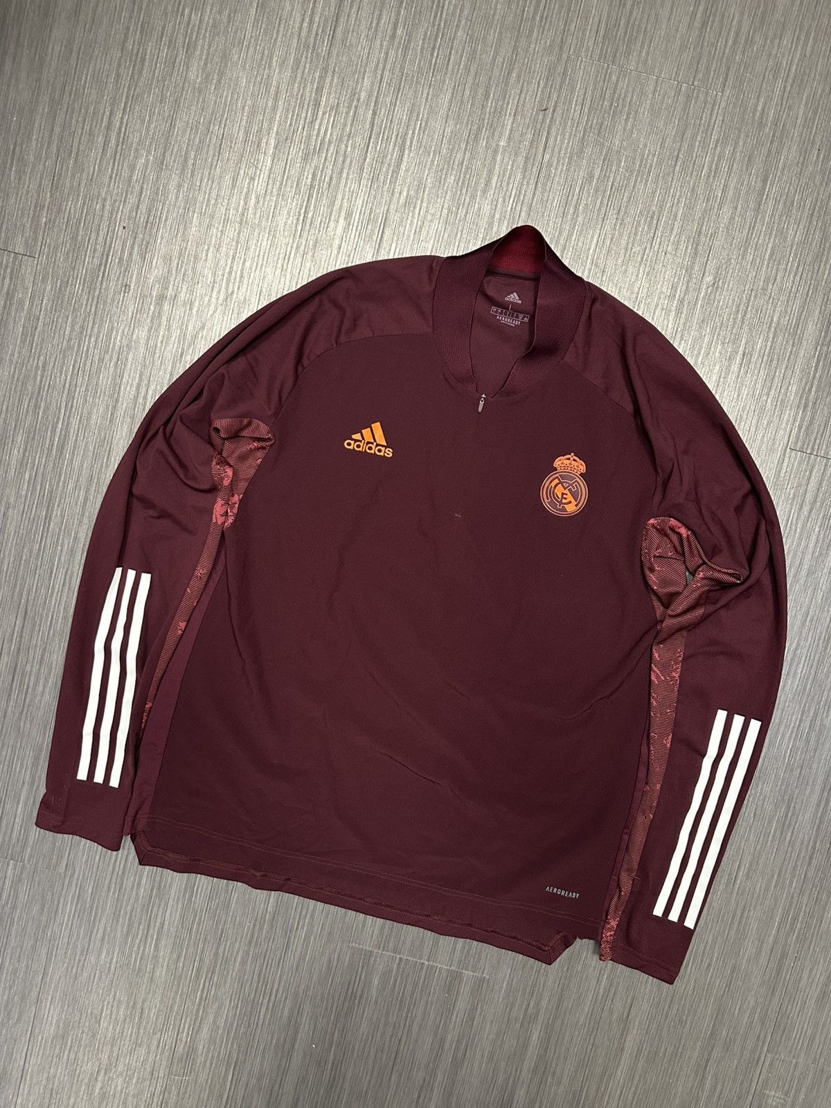 Adidas Adidas Real Madryt bomber zip Size US L / EU 52-54 / 3 - 1 Thumbnail