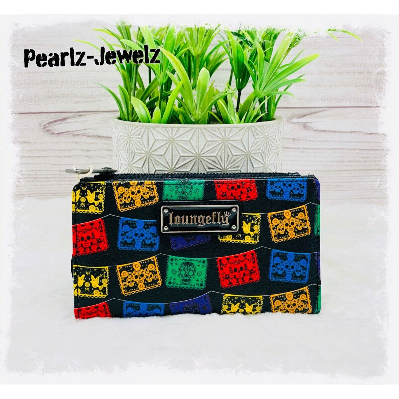 Disney Loungefly Dia De Los Muertos Papel Picado Flap Banner Flag W Size ONE SIZE - 1 Thumbnail