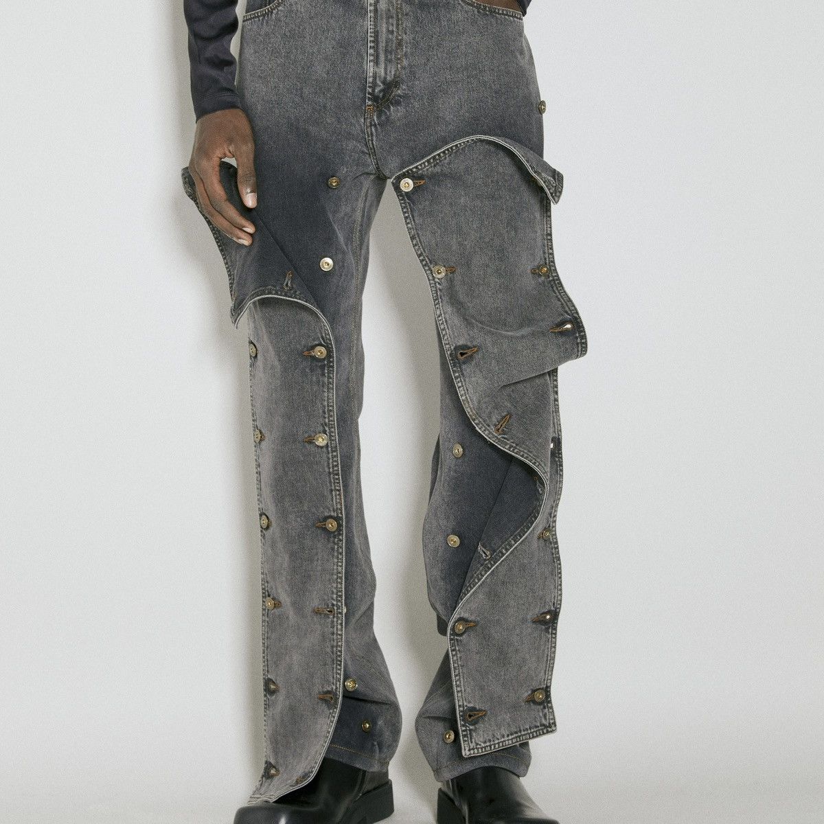 Y/Project Y/Project Evergreen Snap Off Jeans Size US 29 - 7 Thumbnail