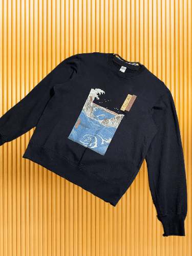Uniqlo Vintage Uniqlo Graphic Crewneck Sweatshirt Size US M / EU 48-50 / 2 - 1 Thumbnail