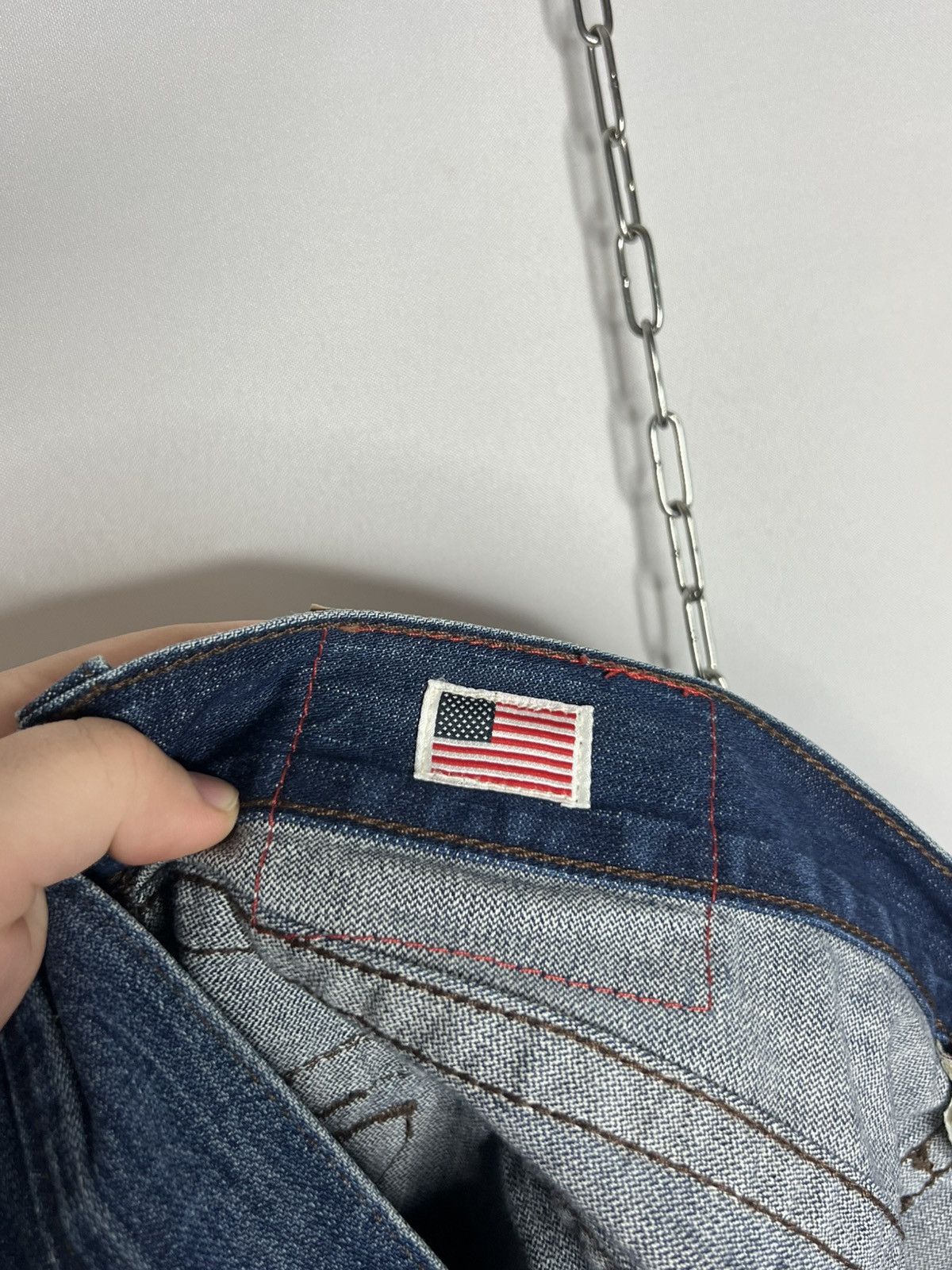True Religion True Religion Crazy Denim Jeans Rare Japanese Y2K Size US 34 / EU 50 - 14 Thumbnail