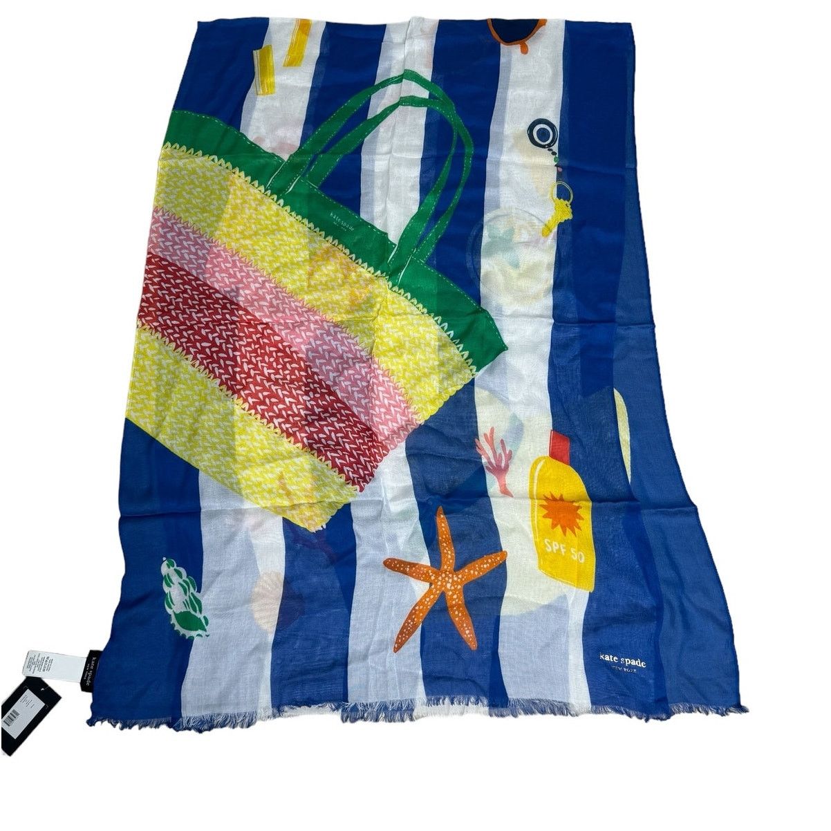 Kate Spade Kate Spade beach towel oblong scarf new Size ONE SIZE - 3 Thumbnail