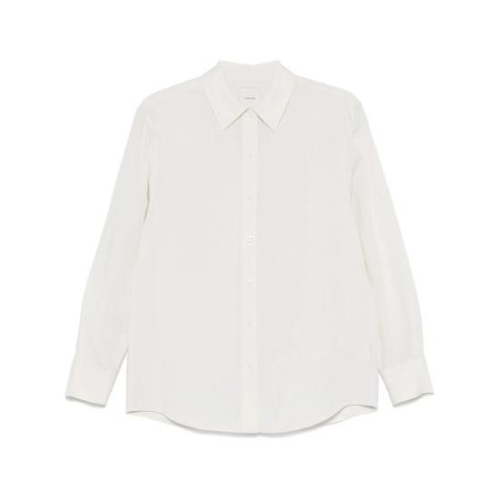 Calvin Klein CALVIN KLEIN Women Shirts K20K208321 CHALK WHITE Size S / US 4 / IT 40 - 1 Thumbnail