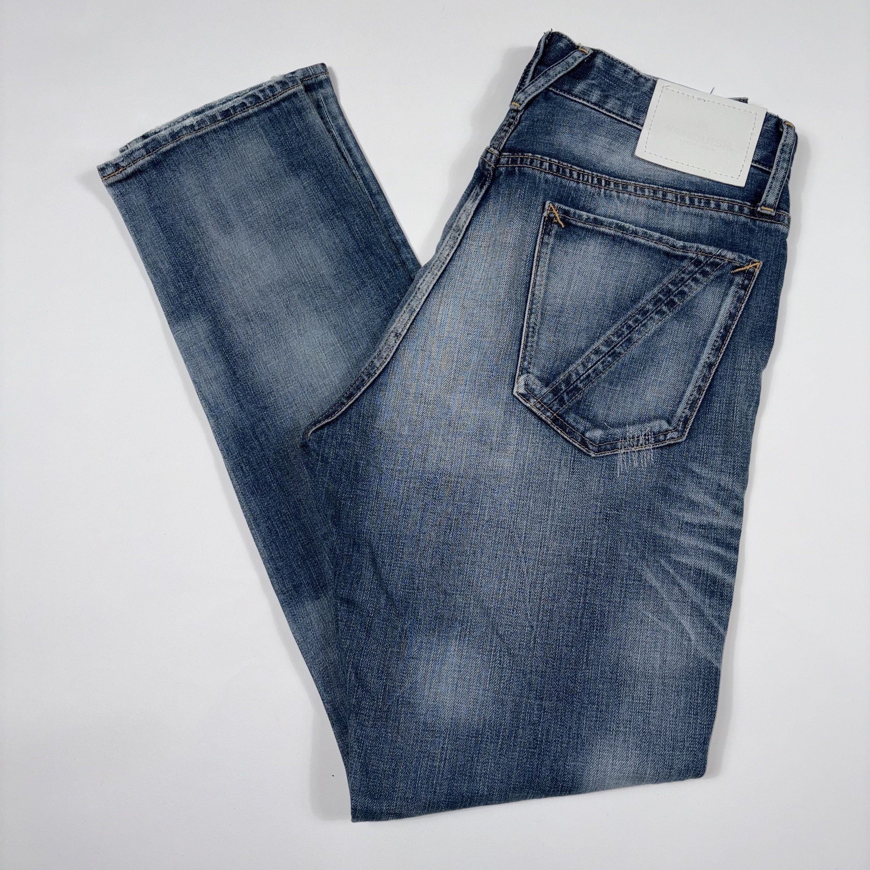 Japanese Brand × Vanquish Vanquish Denim Patchwork Jeans Japan Size US 30 / EU 46 - 3 Thumbnail