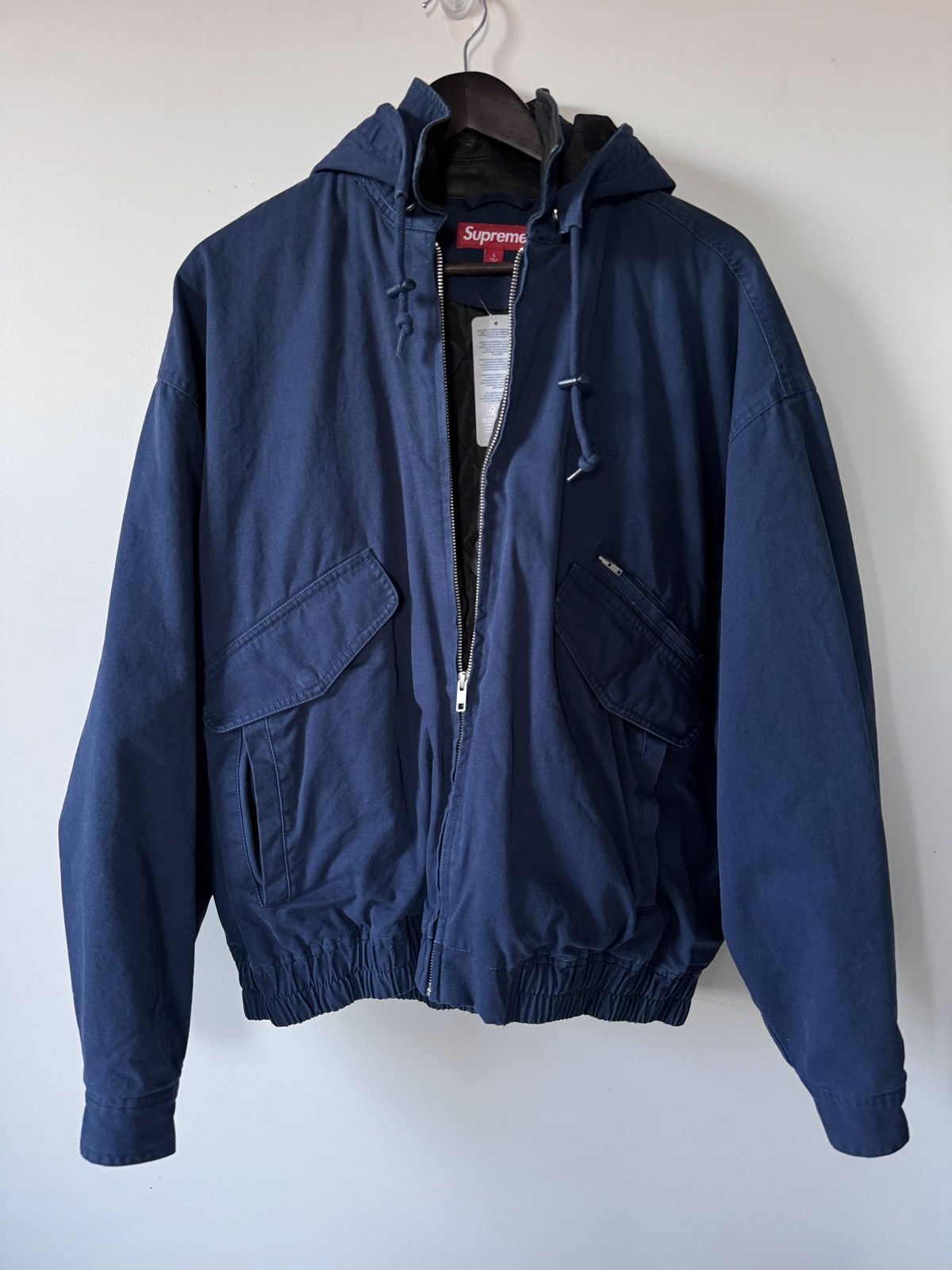 Supreme Leather Collar Utility Jacket Size US L / EU 52-54 / 3 - 2 Thumbnail