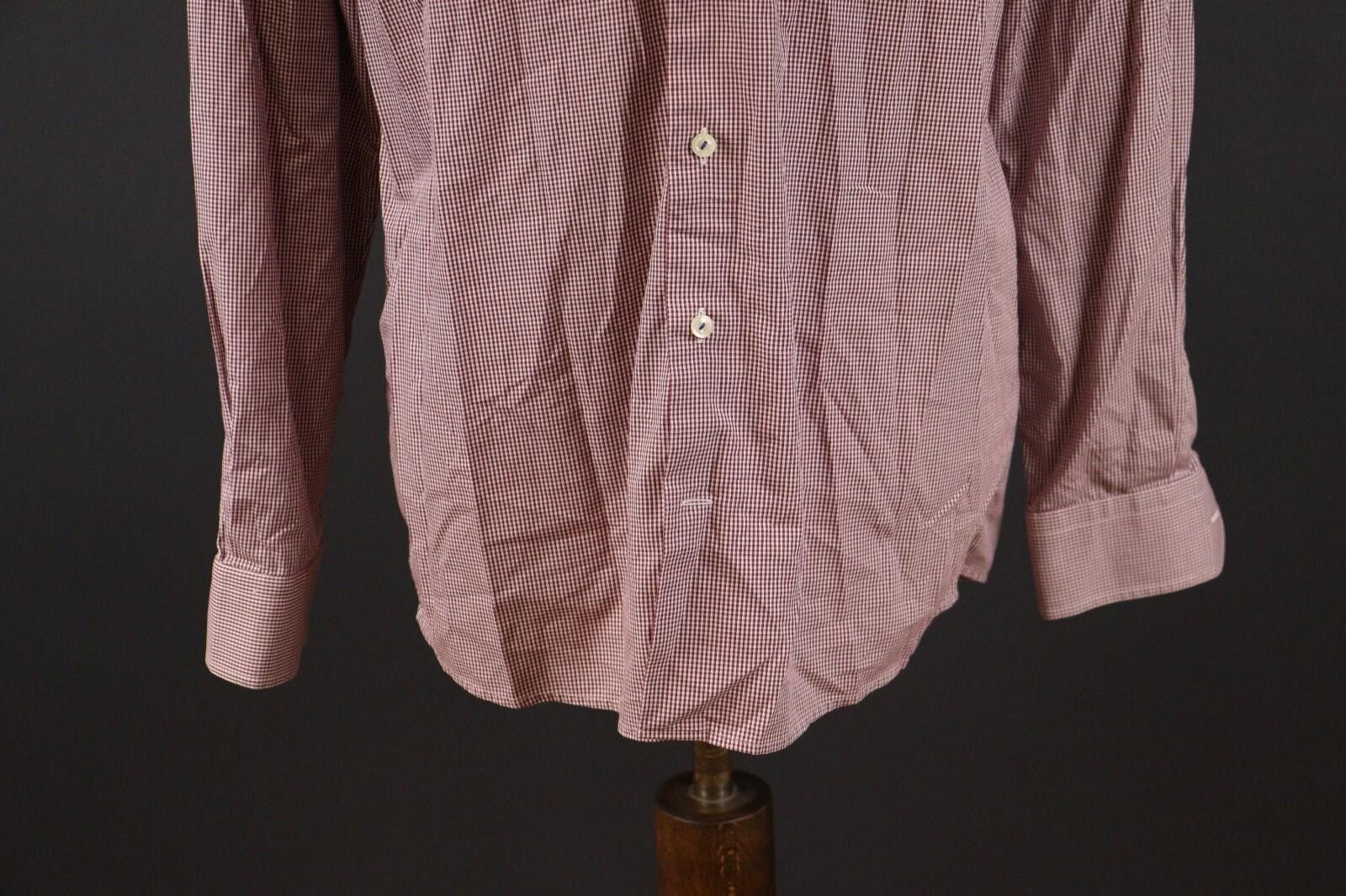 Eton Eton Contemporary Fit Check Luxury Shirt Size 41 / 16 Size US M / EU 48-50 / 2 - 3 Thumbnail