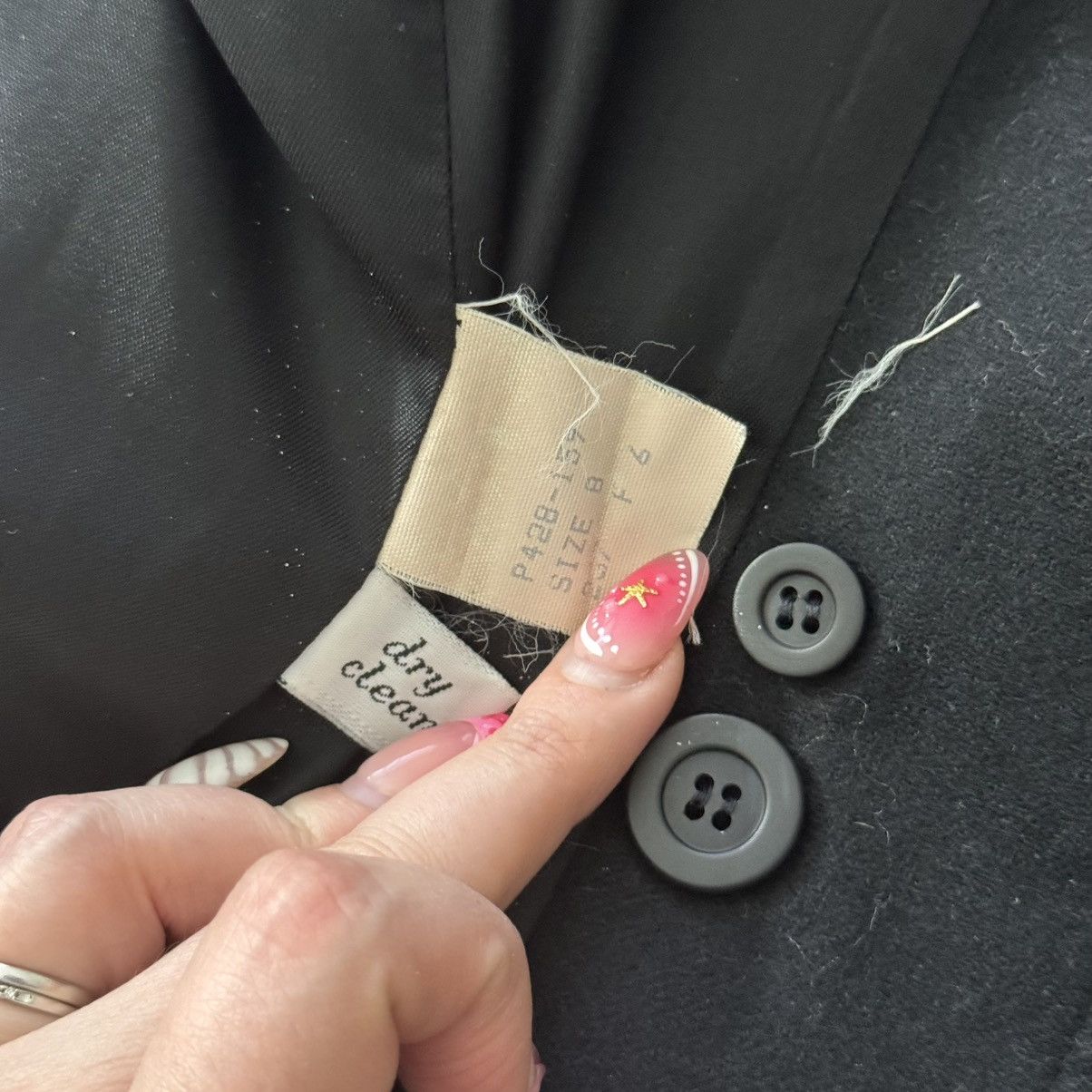 Pendleton PENDLETON Vintage Black Wool Southwestern Blazer Jacket Size M / US 6-8 / IT 42-44 - 8 Thumbnail