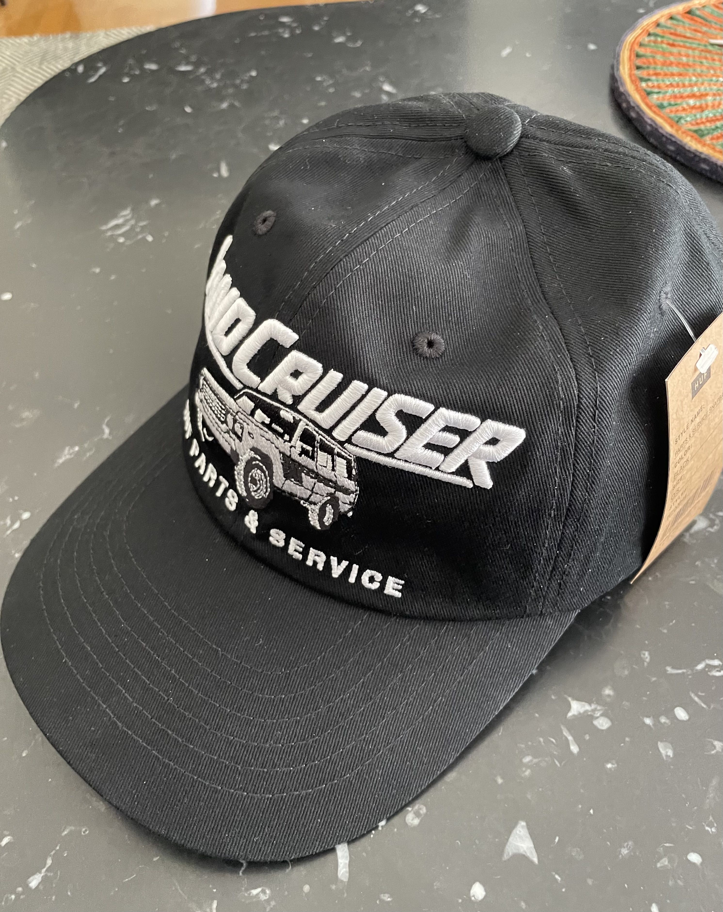 Huf HUF X LAND CRUISER PARTS & SERVICE SNAPBACK BLACK Size ONE SIZE - 4 Thumbnail