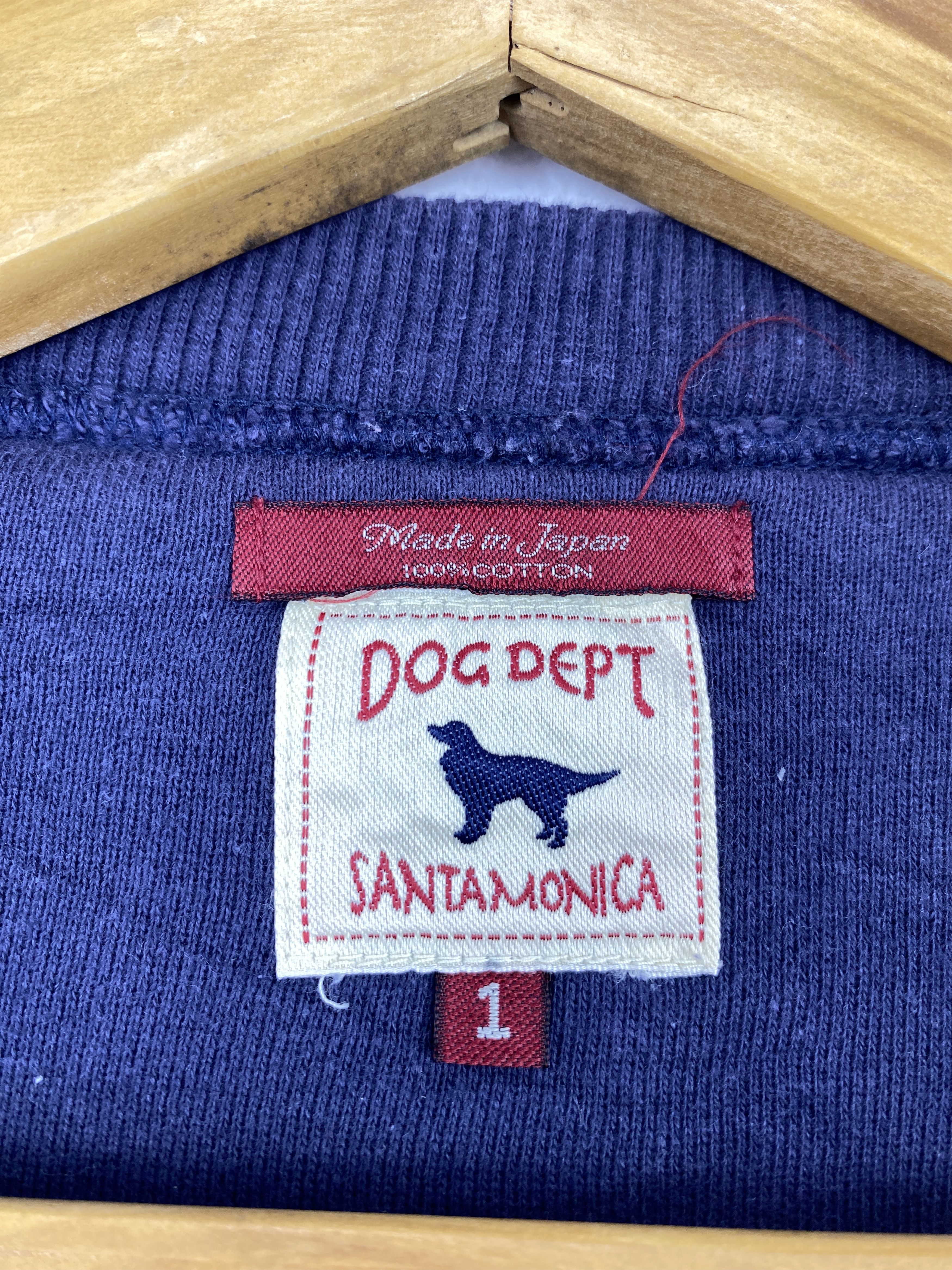 Vintage 90s Dog Dept Santa Monica Made In Japan Sweatshirt SH0477 Size US S / EU 44-46 / 1 - 5 Thumbnail