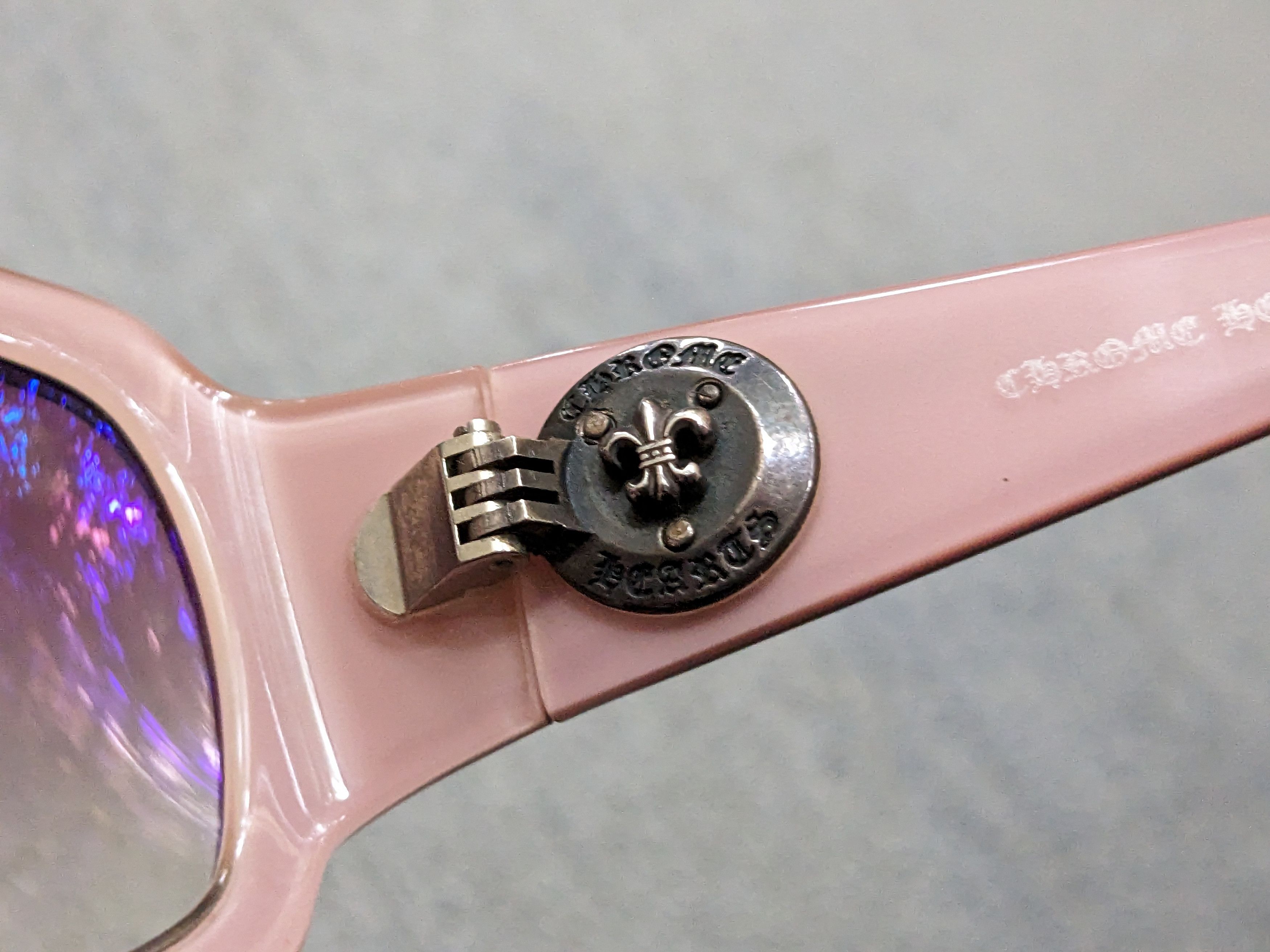 Chrome Hearts Chrome Hearts MAX Sunglasses Pink Brown Oval Oversized Size ONE SIZE - 6 Thumbnail