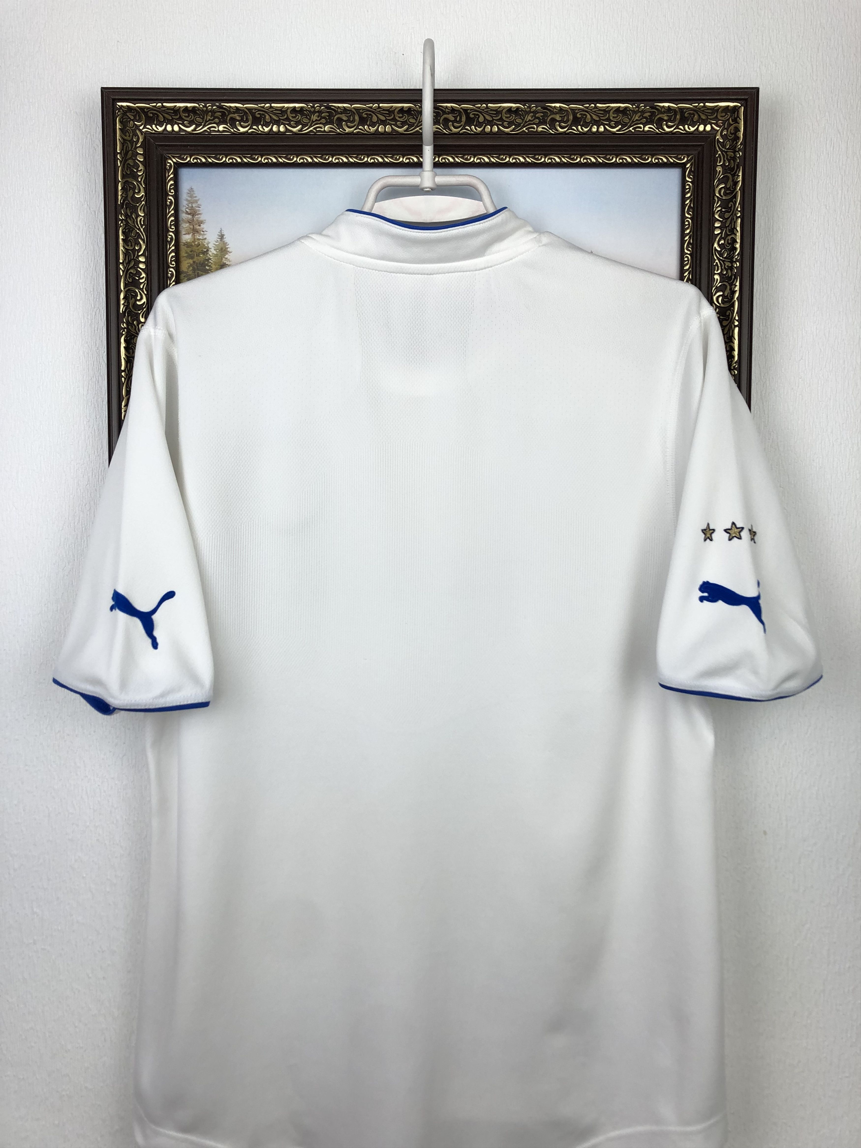 Vintage Italy football shirt Soccer Puma Jersey Maglia Tee Hype Size US L / EU 52-54 / 3 - 11 Thumbnail